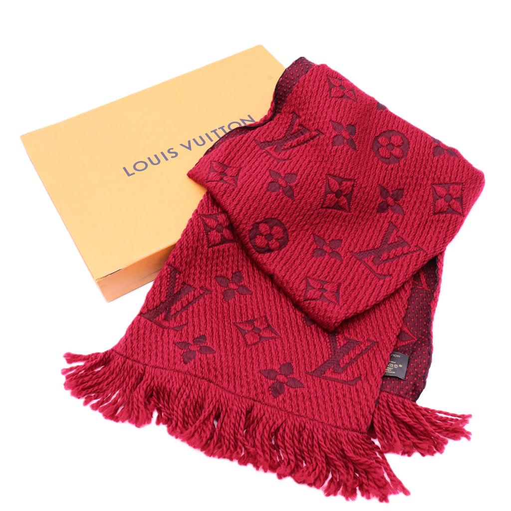 Logomania wool scarf