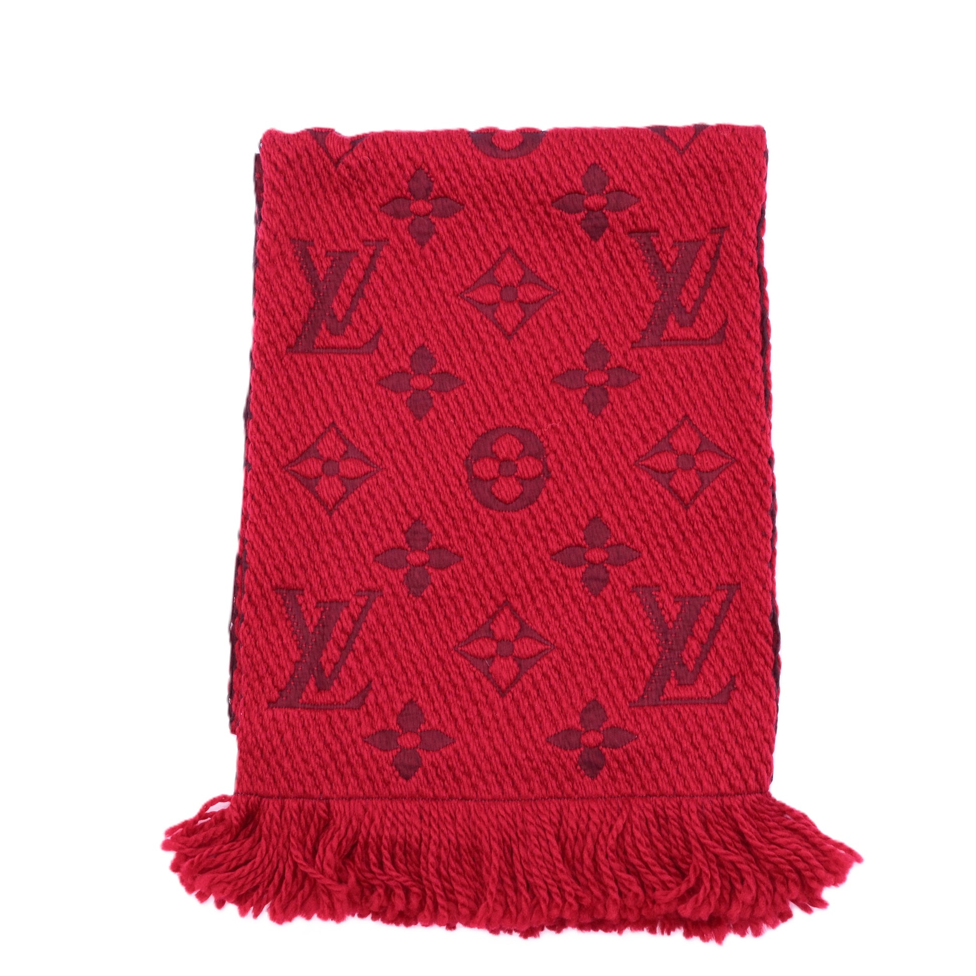Logomania wool scarf