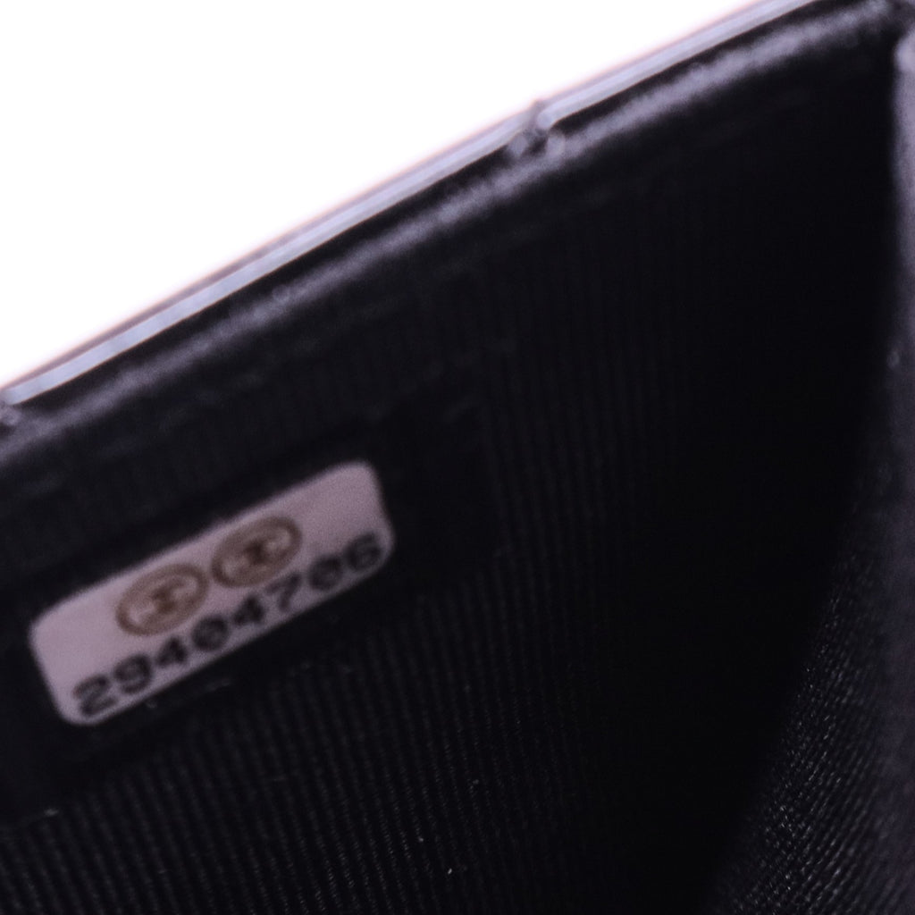 So Black Reissue Card holder Patent Leather Wallet