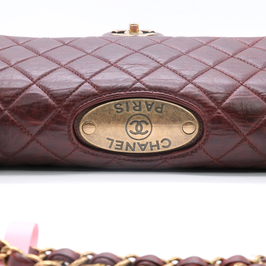 Large Double Flap Bag twins