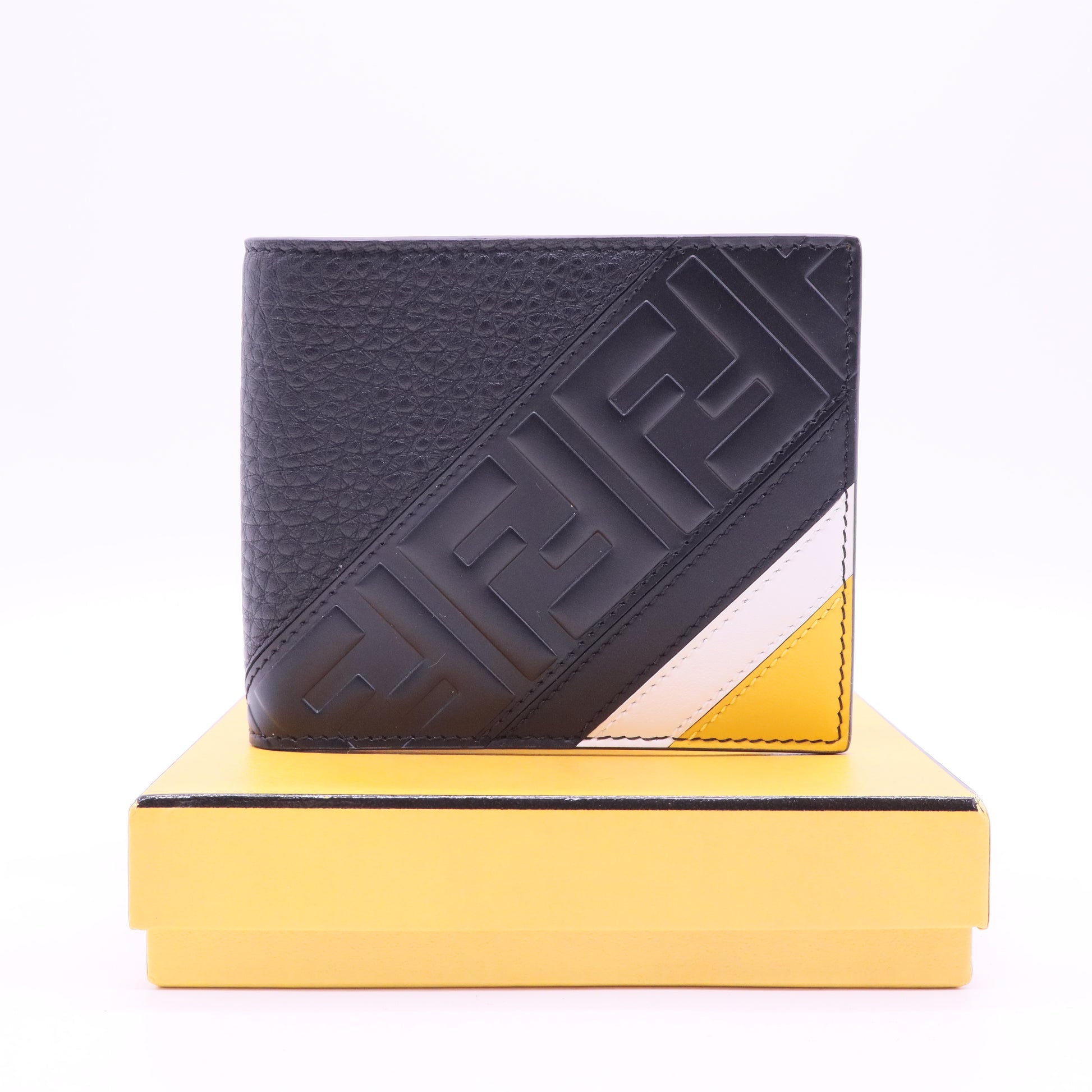 Fendi FF Stripe Bifold Wallet
