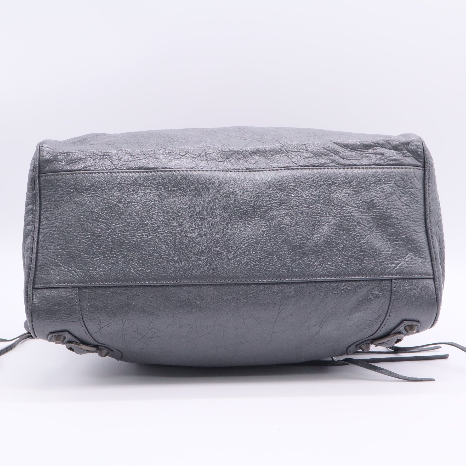 Balenciaga Motocross Classic Velo Bag Grey leather Balenciaga city bag Twins LDJ2758