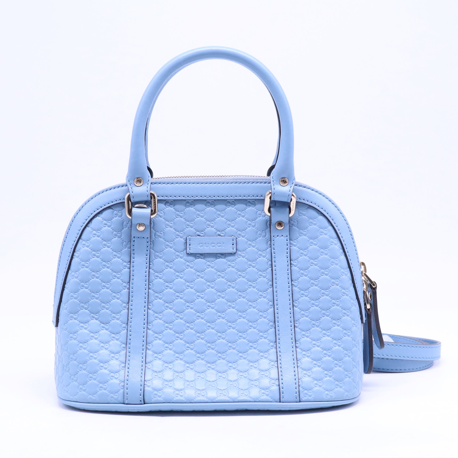 Microguccissima Mini Dome Bag Mineral Blue B20973