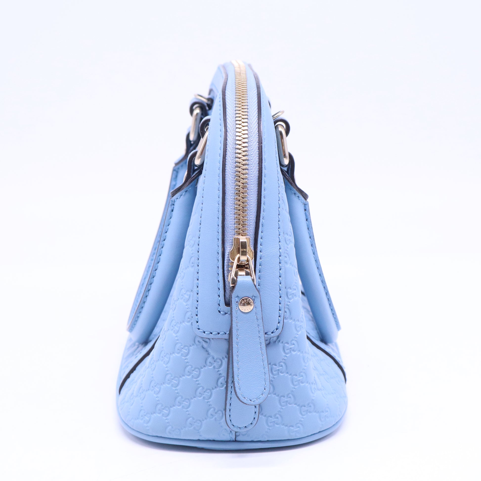 Microguccissima Mini Dome Bag Mineral Blue B20973