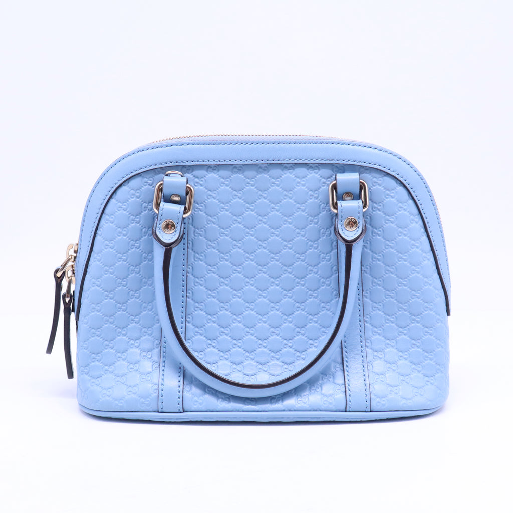 Microguccissima Mini Dome Bag Mineral Blue B20973