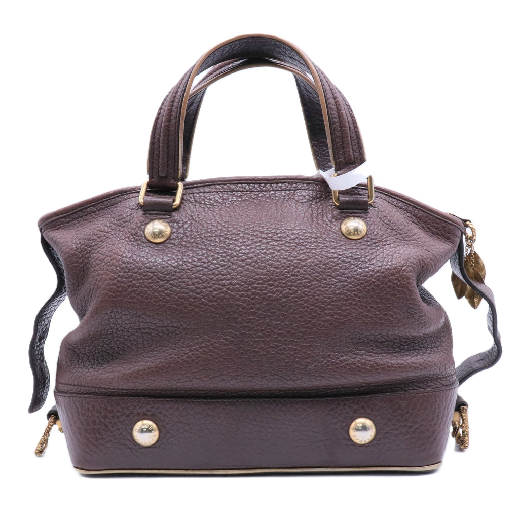 Dolce & Gabbana Leather brown Top Handle Bag twins