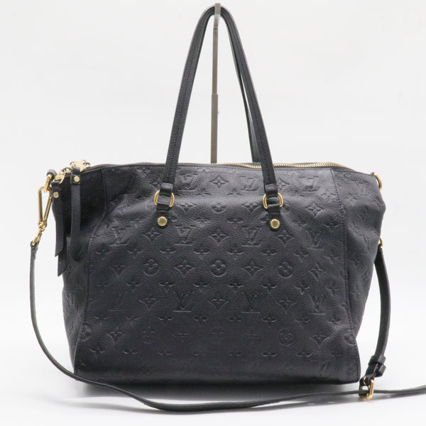 Lumineuse Handbag Monogram Empreinte Leather PM