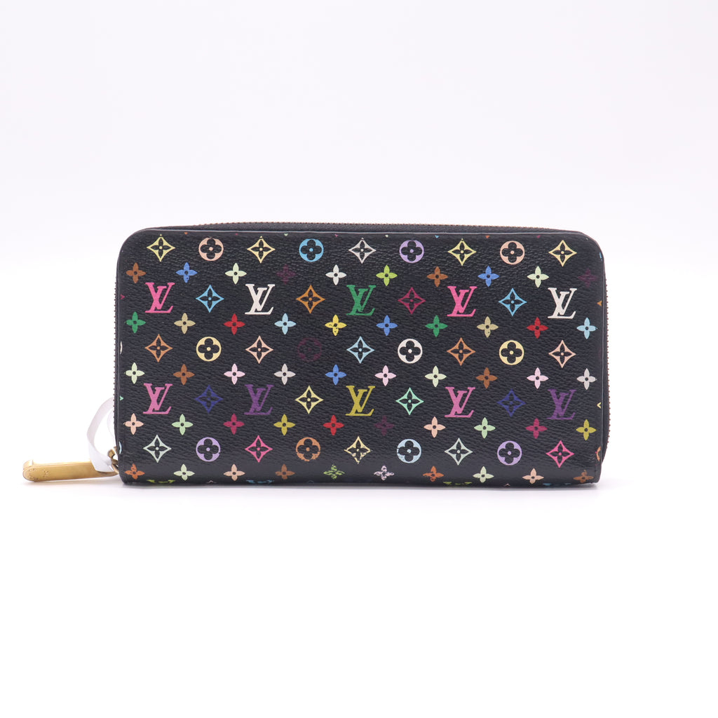 LV X TM Monogram Multicolor Clemence Wallet Black W22477