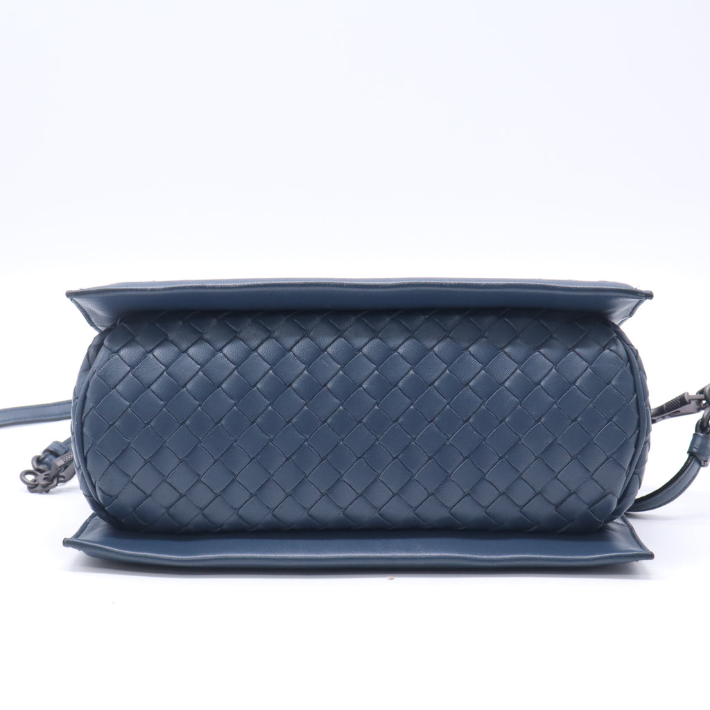 Bottega Veneta  Intrecciato Padlock Flap Bag Twins LDZ944