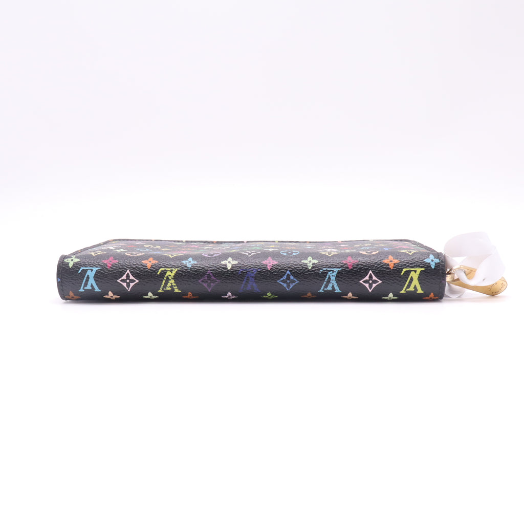 LV X TM Monogram Multicolor Clemence Wallet Black W22477