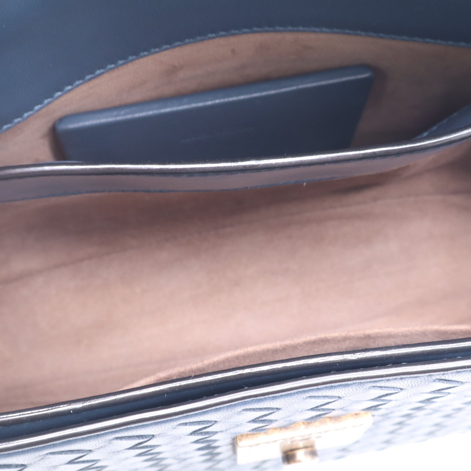 Bottega Veneta  Intrecciato Padlock Flap Bag Twins LDZ944