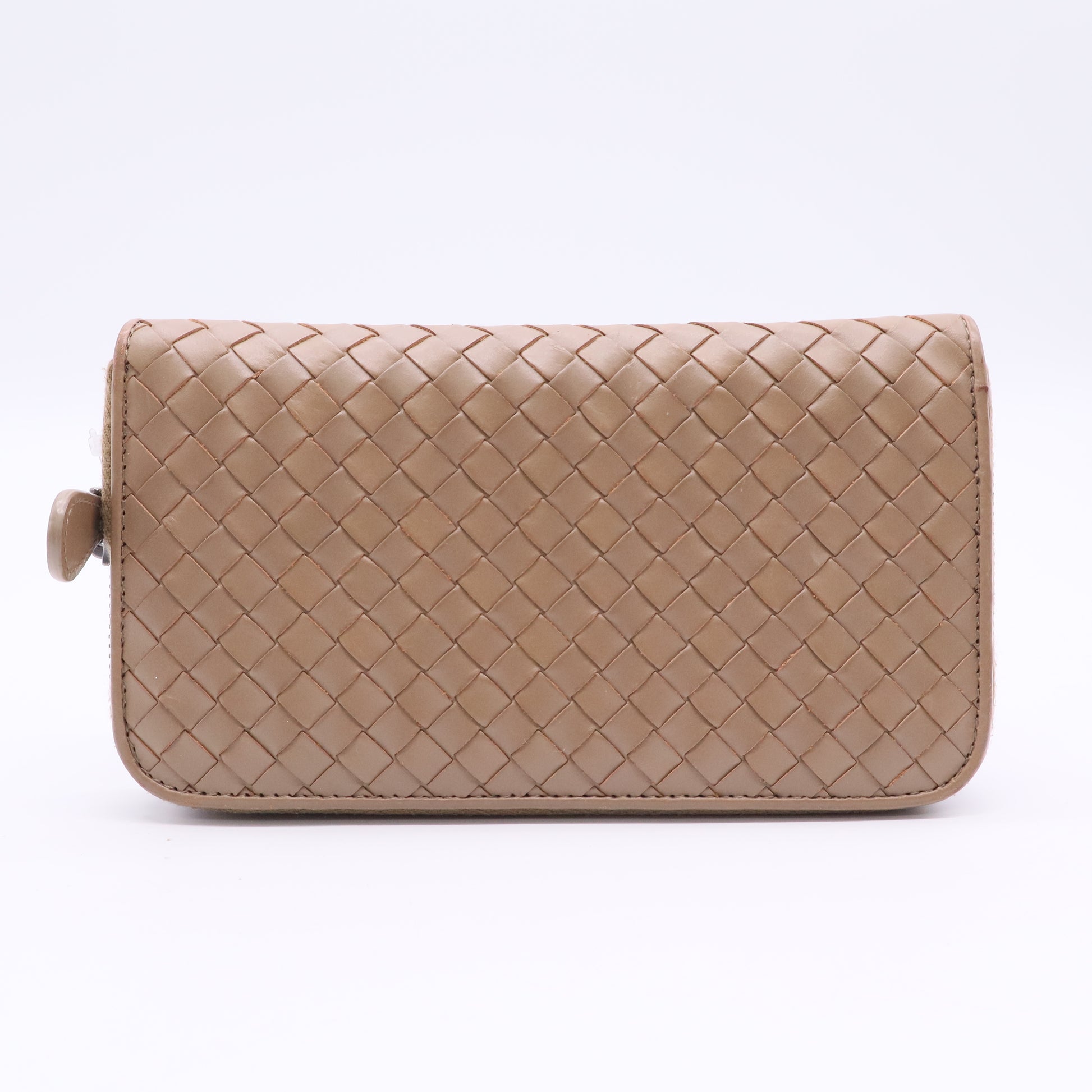 Zip Around Wallet Intrecciato Nappa Long Twins  LDJ2764