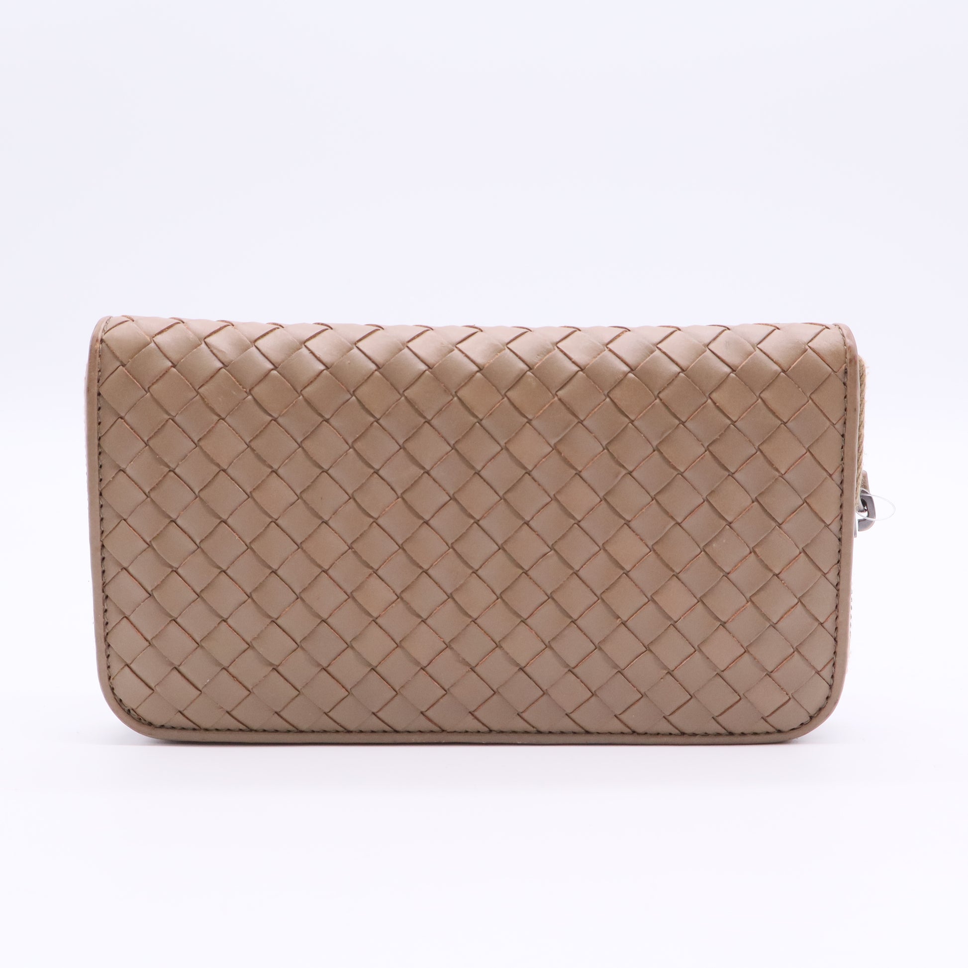 Zip Around Wallet Intrecciato Nappa Long Twins  LDJ2764