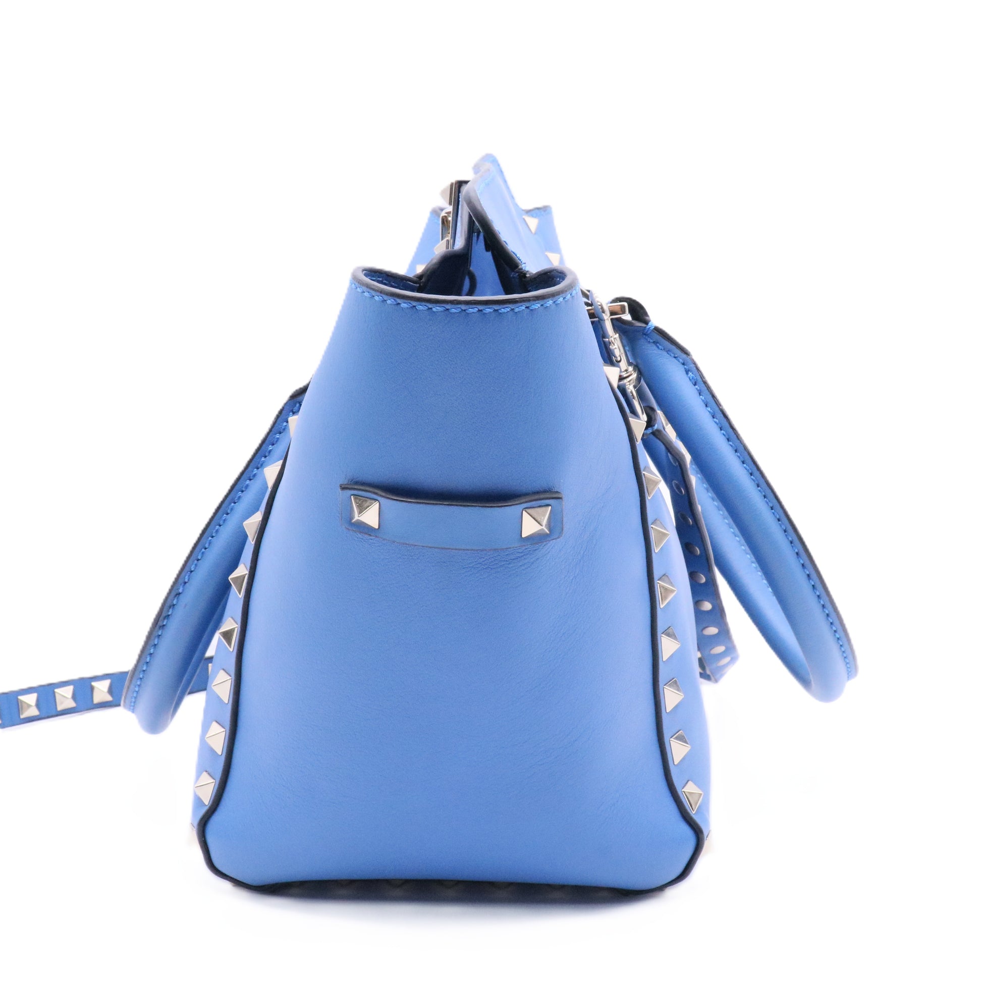 Rockstud Tote Rigid Leather Small Twins