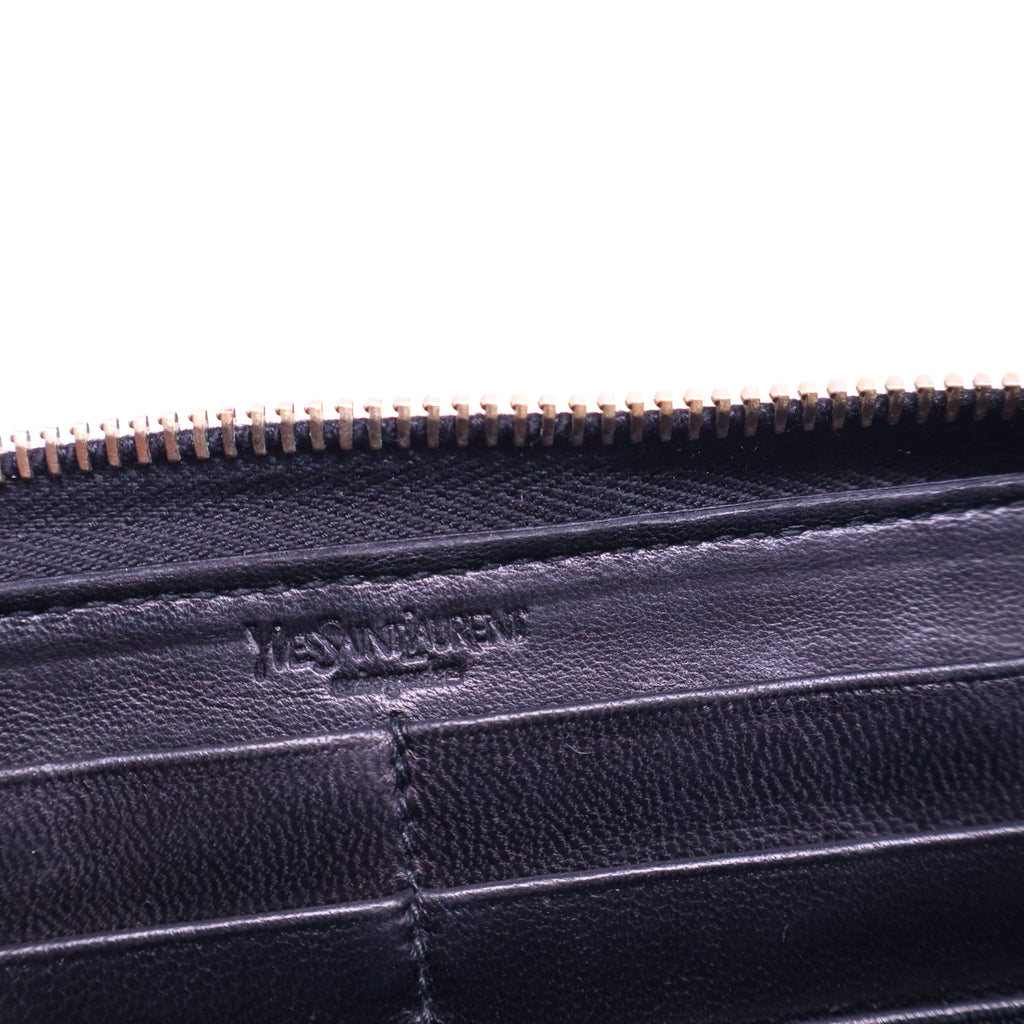 W20818 YSL ZIPPY WALLET