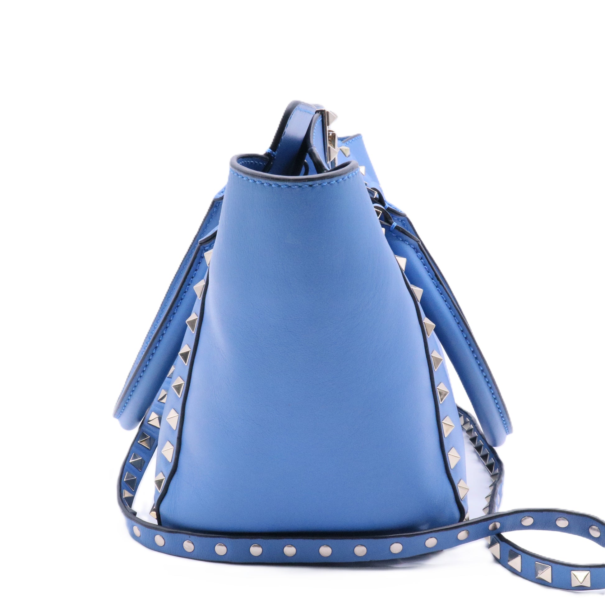 Rockstud Tote Rigid Leather Small Twins