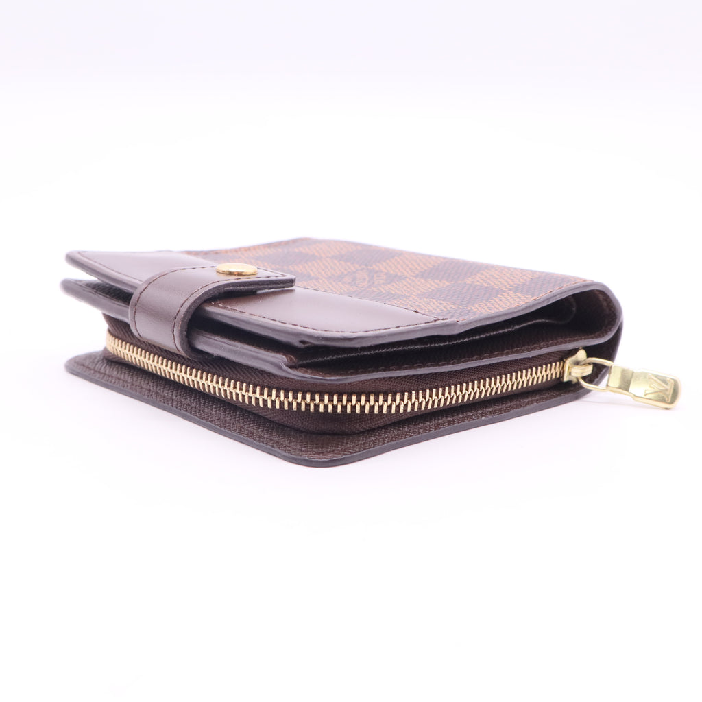 Bifold Zip Wallet Damier Compact Twins