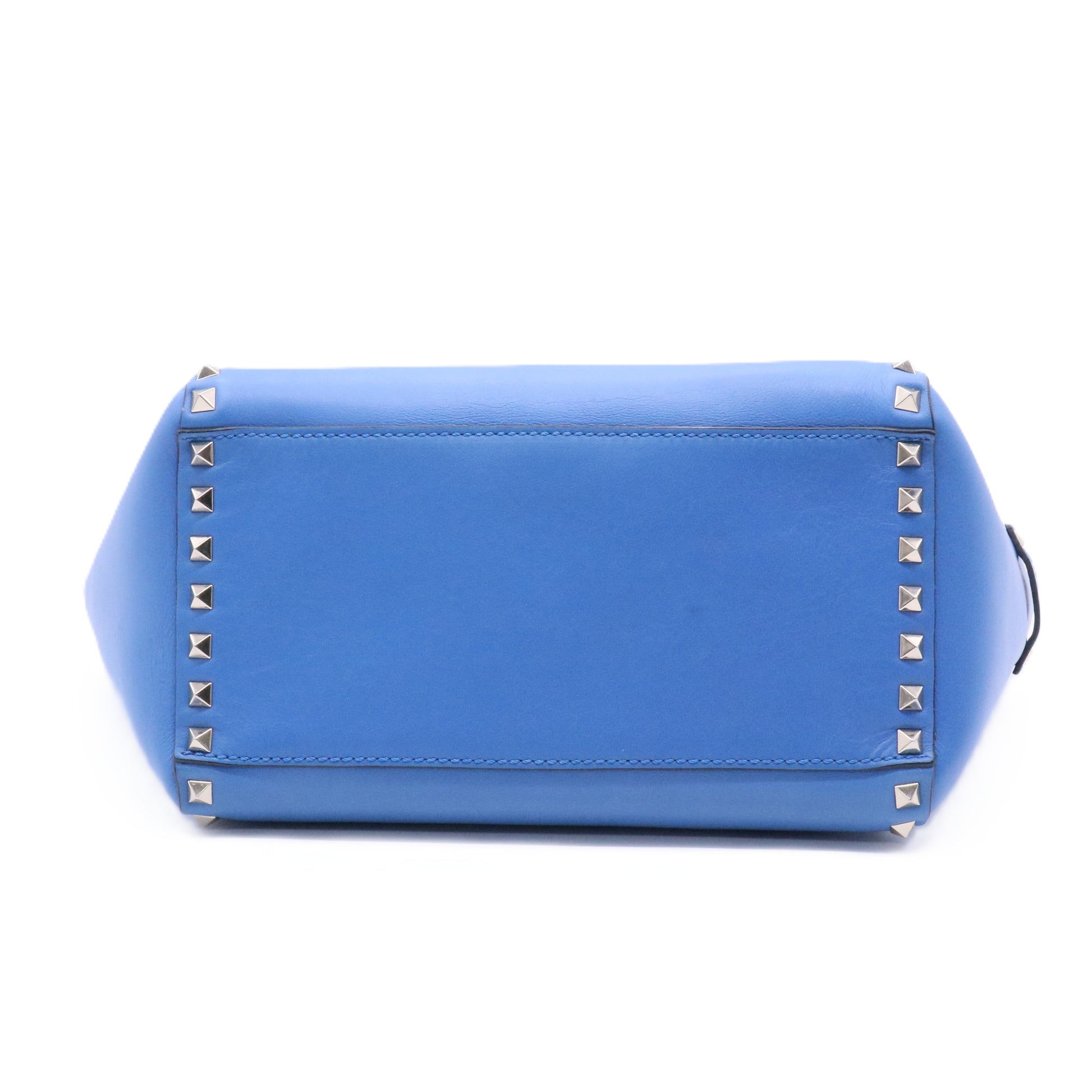 Rockstud Tote Rigid Leather Small Twins