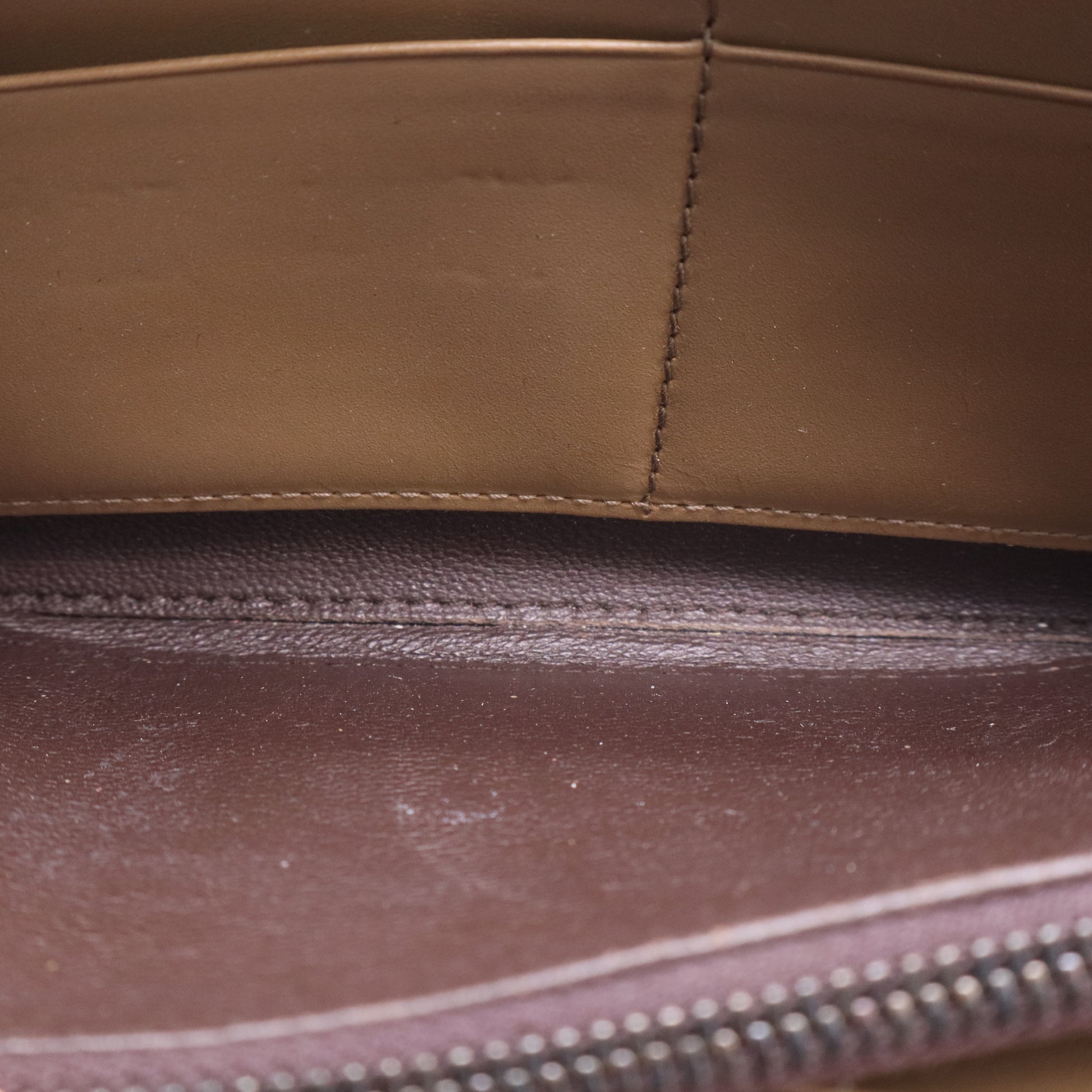 Zip Around Wallet Intrecciato Nappa Long Twins  LDJ2764