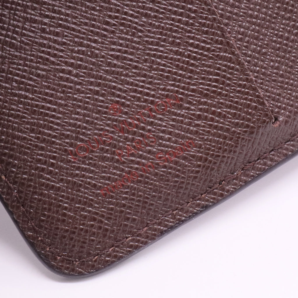 Bifold Zip Wallet Damier Compact Twins