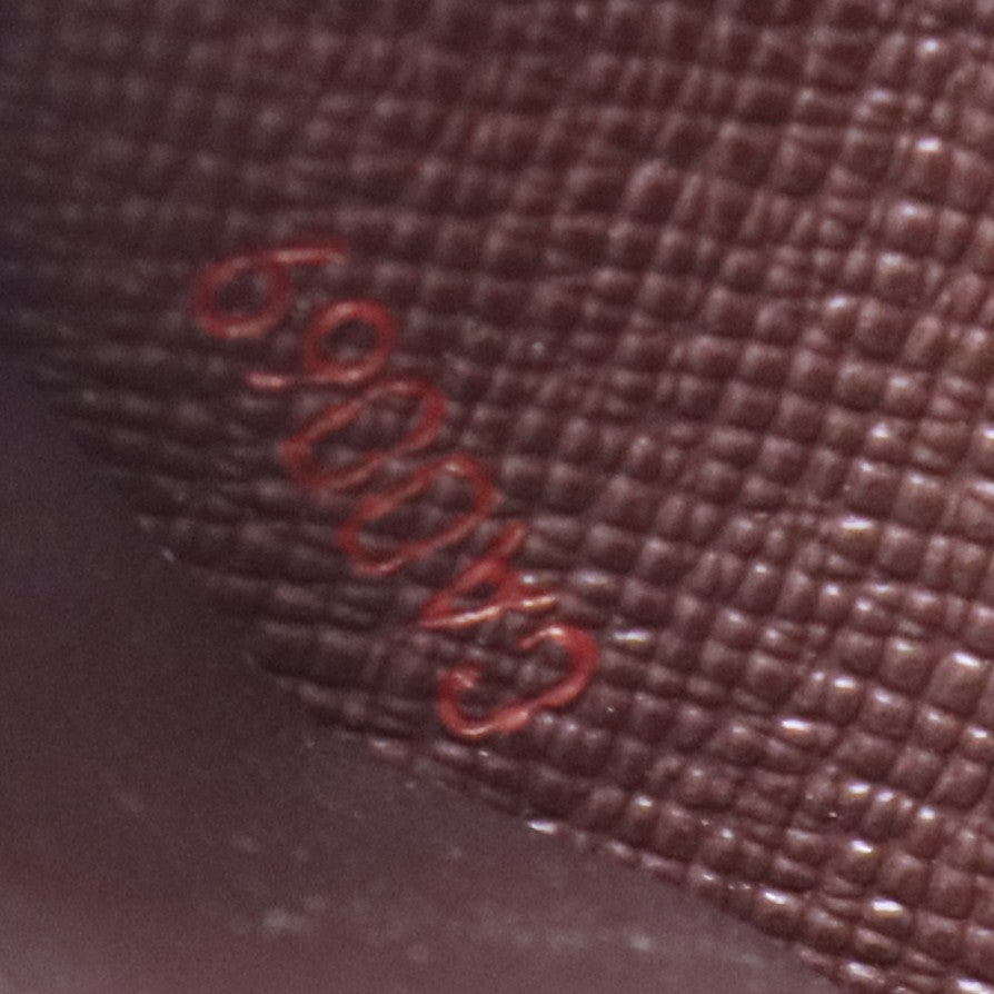 Bifold Zip Wallet Damier Compact Twins