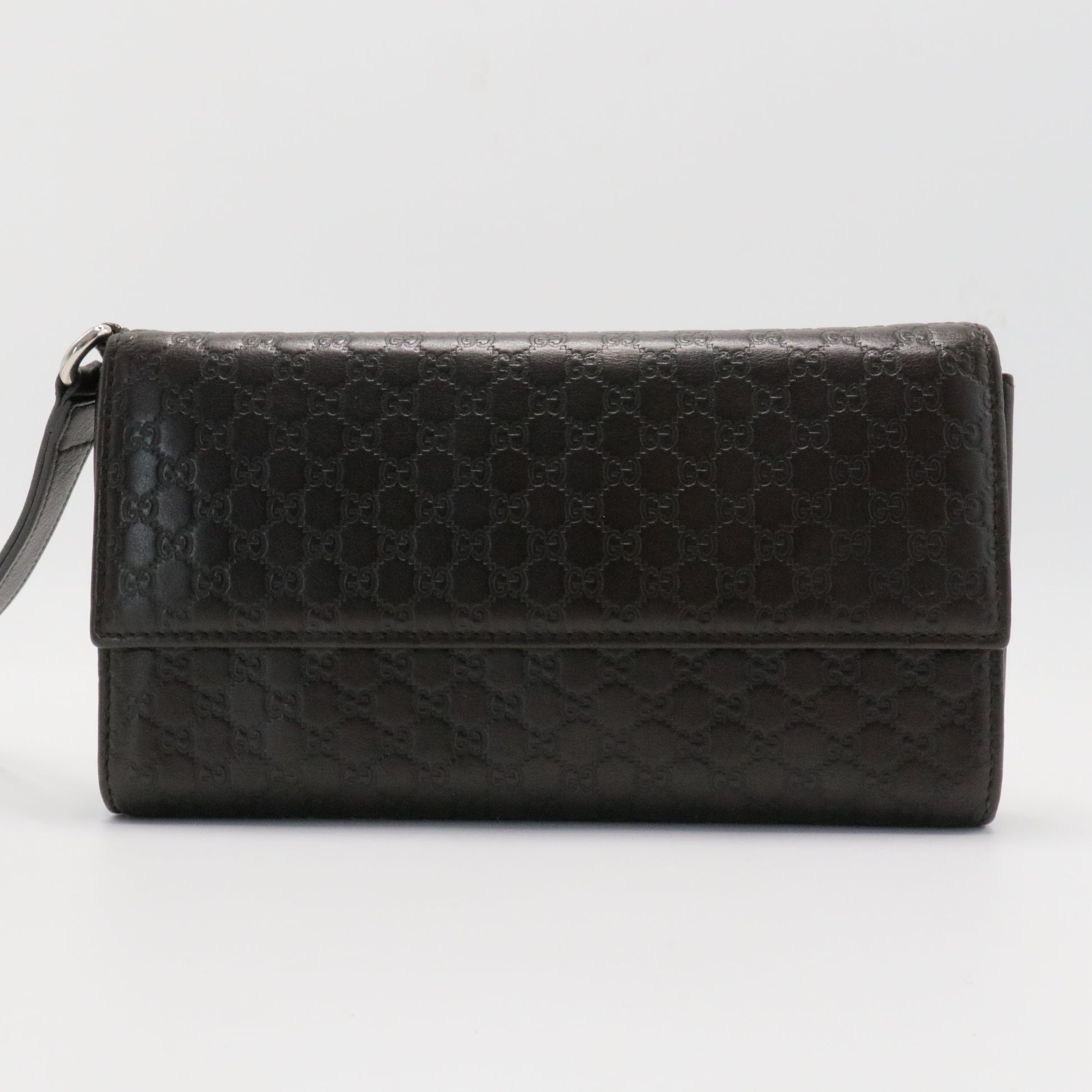 Guccissima Signature Microguccissima Bree Continental Wallet