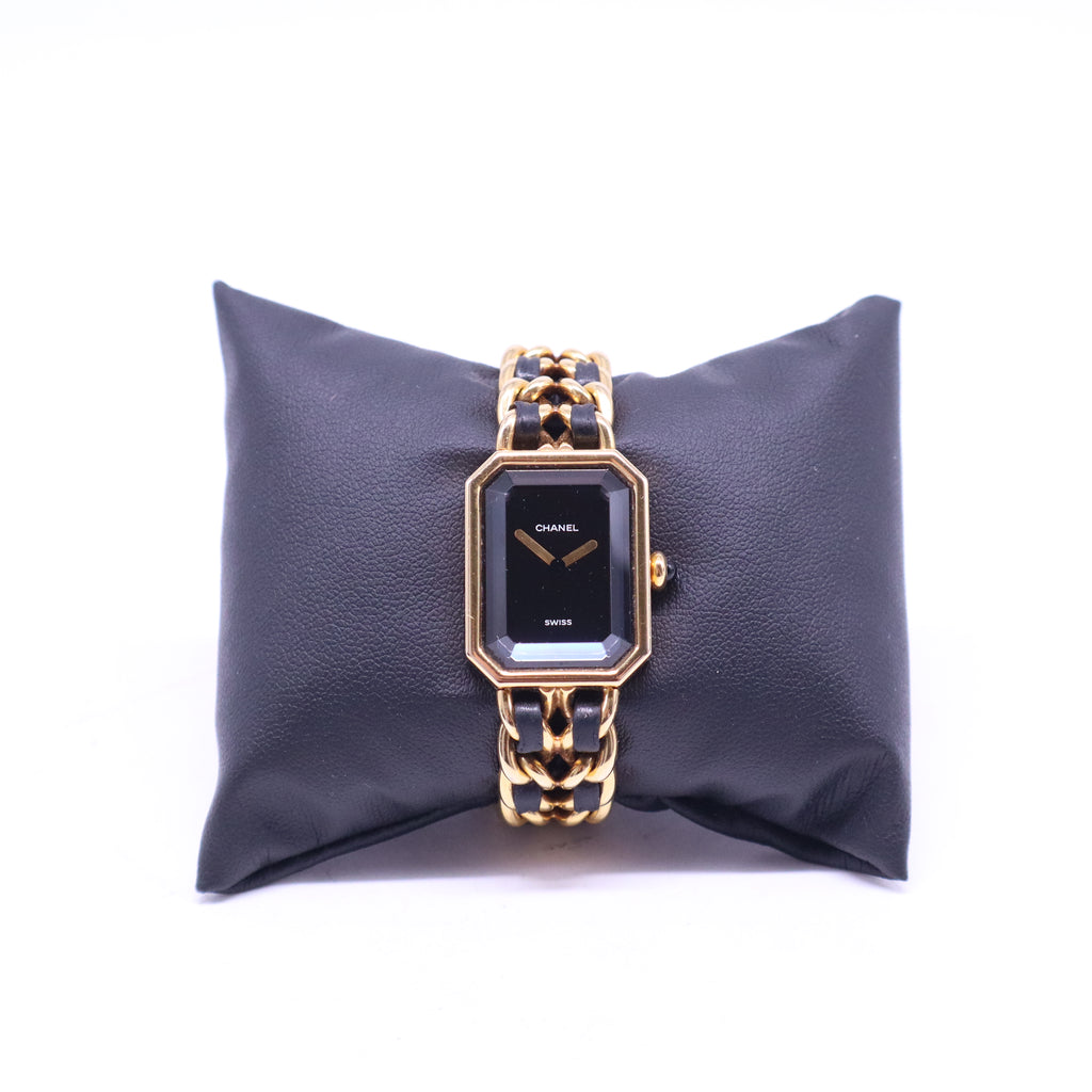 Stainless Steel Lambskin 20mm Chain Premiere Quartz Watch Gold M W20708