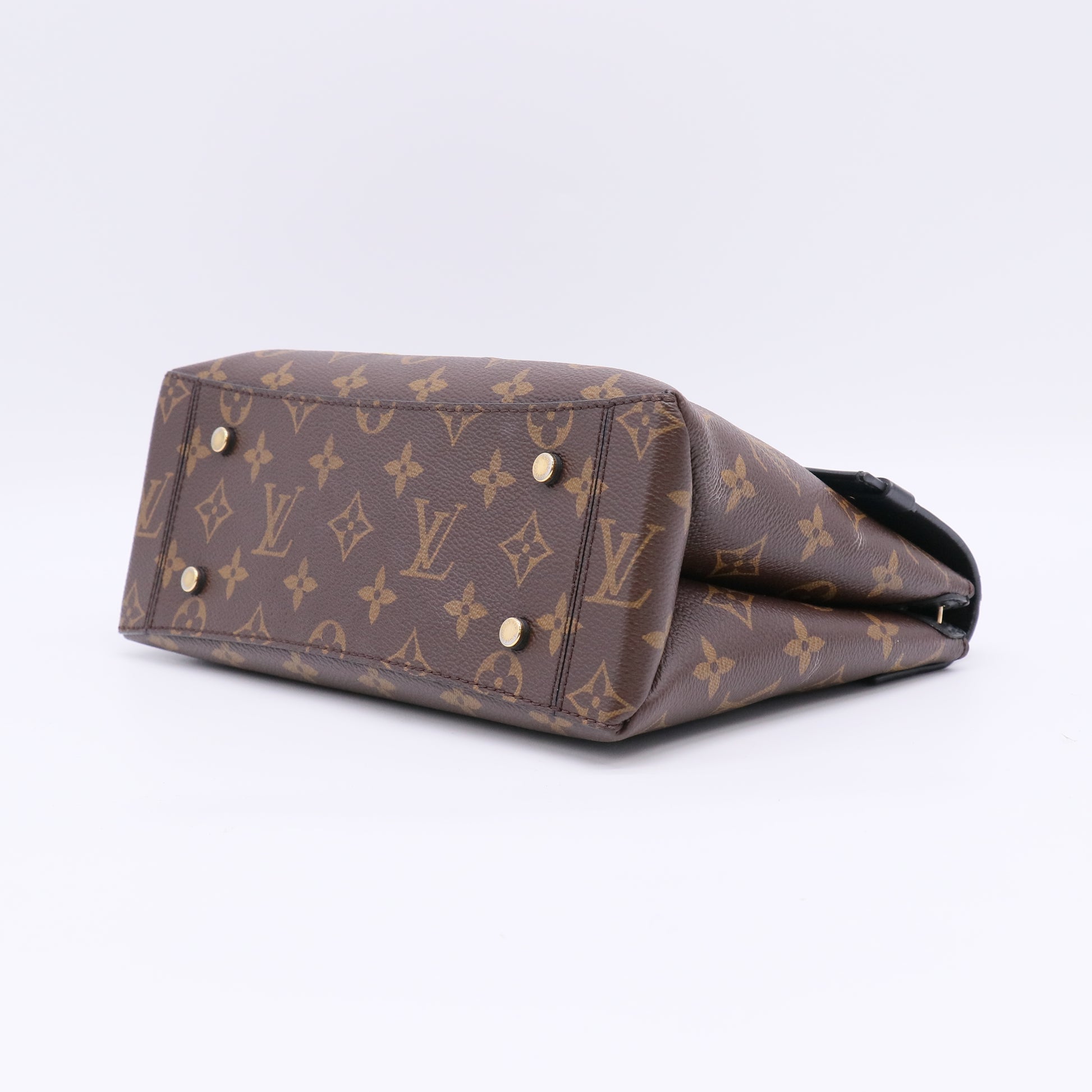 Louis Vuitton Monogram One Handle Flap Bag MM twins LDZ389