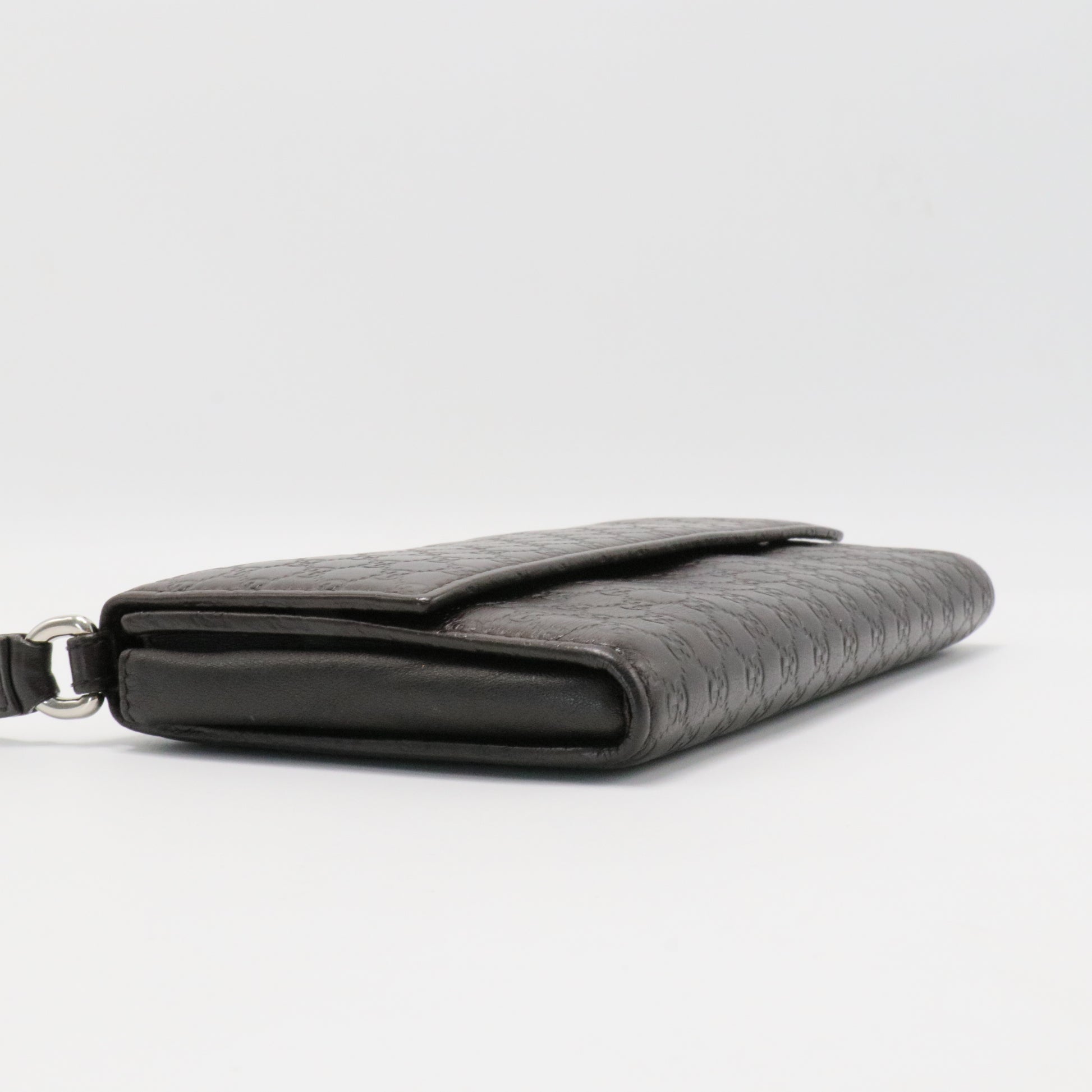 Guccissima Signature Microguccissima Bree Continental Wallet