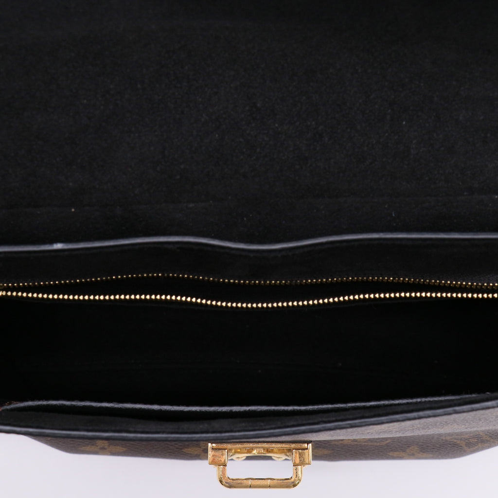Louis Vuitton Monogram One Handle Flap Bag MM twins LDZ389