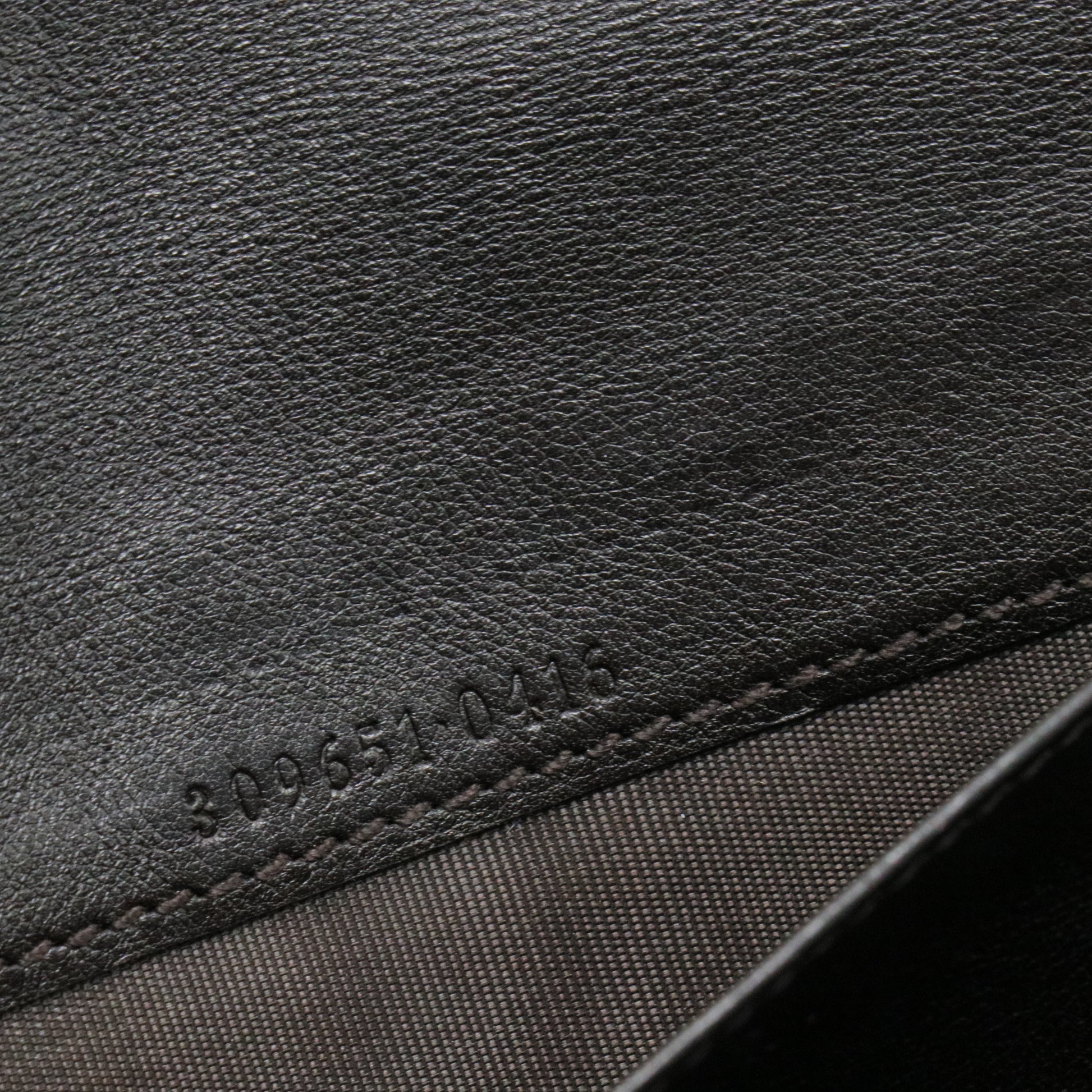 Guccissima Signature Microguccissima Bree Continental Wallet