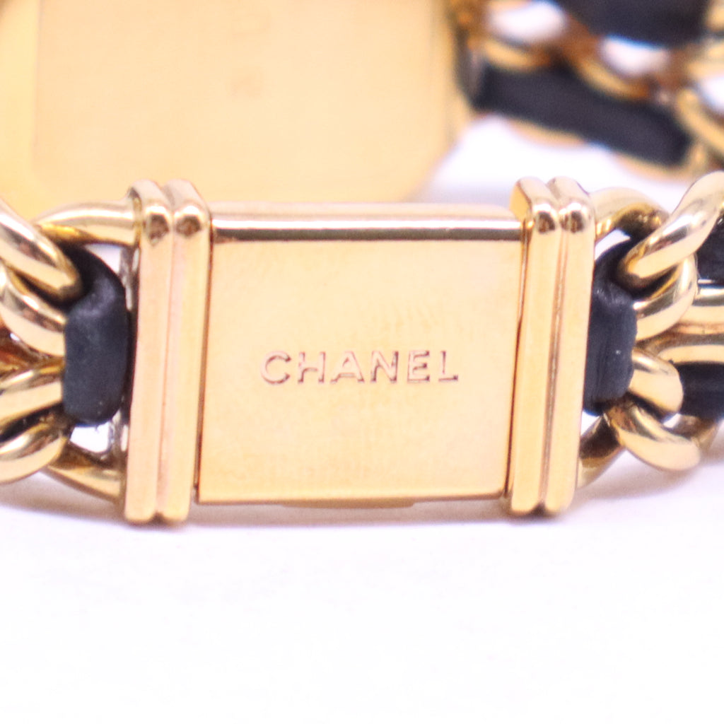 Stainless Steel Lambskin 20mm Chain Premiere Quartz Watch Gold M W20708