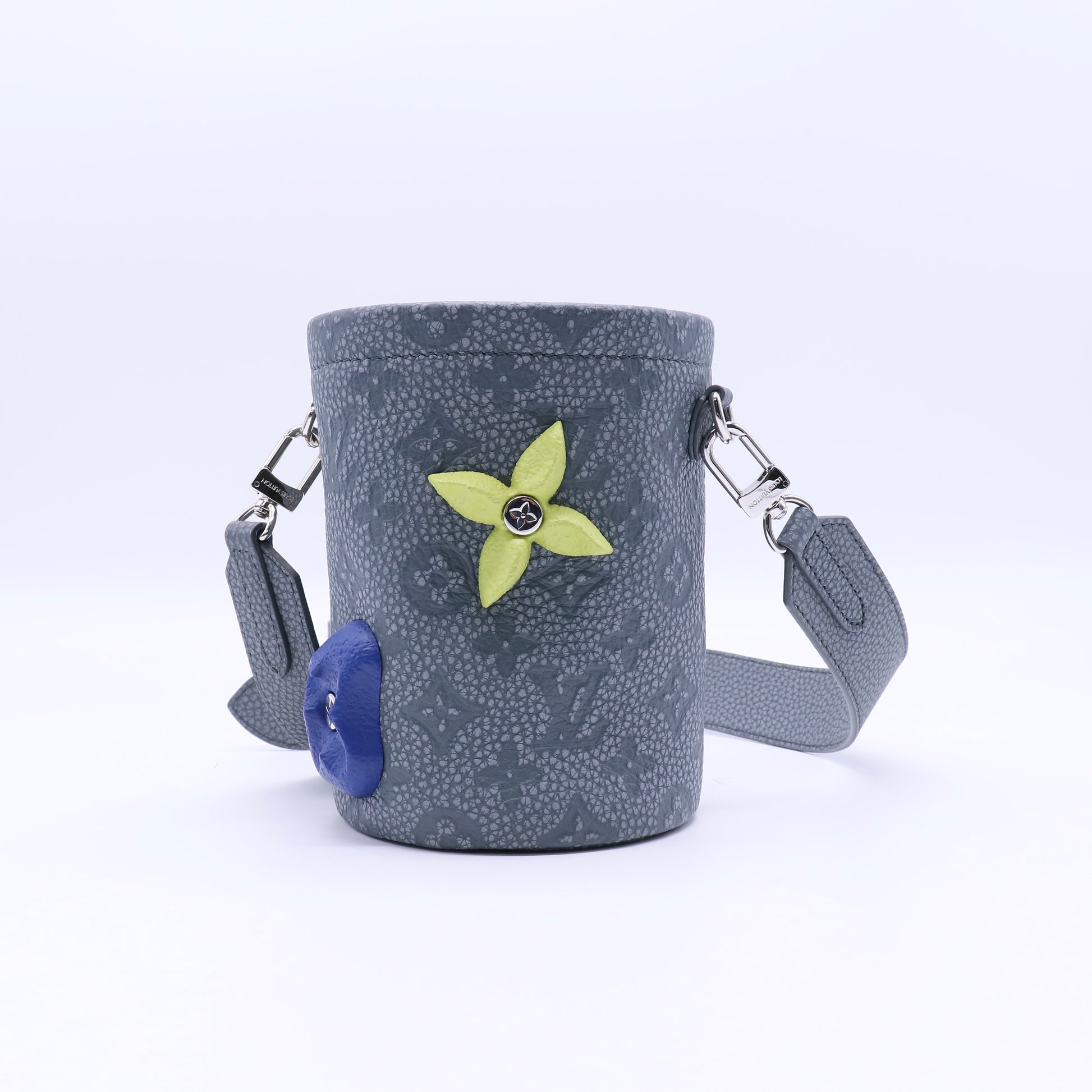 Chalk Nano Bag Limited Edition Monogram Taurillon Leather with Acrylic Twins LDJ4093