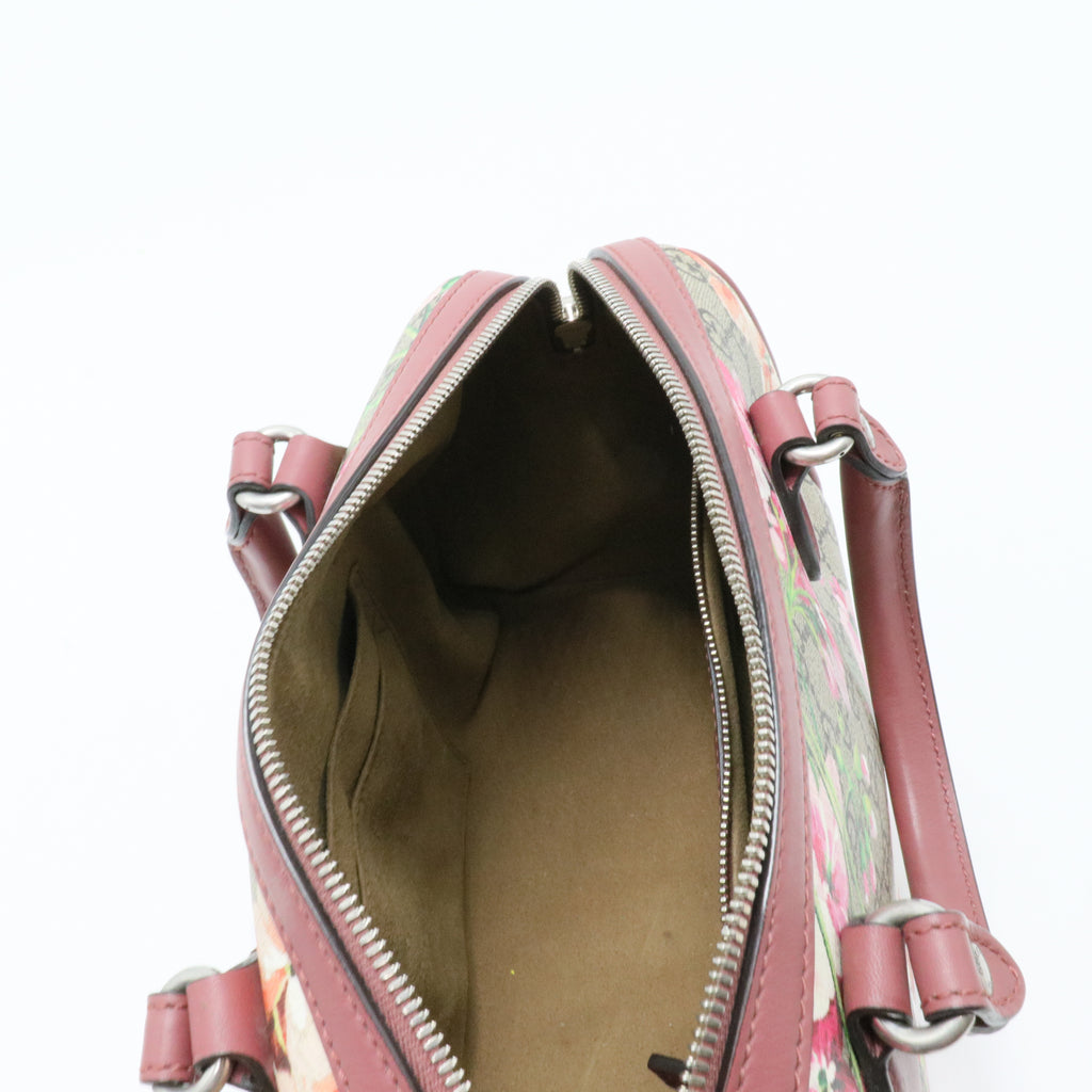 GG Supreme Blooms Small Boston Bag