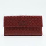 Continental Flap Wallet Microguccissima Leather Long