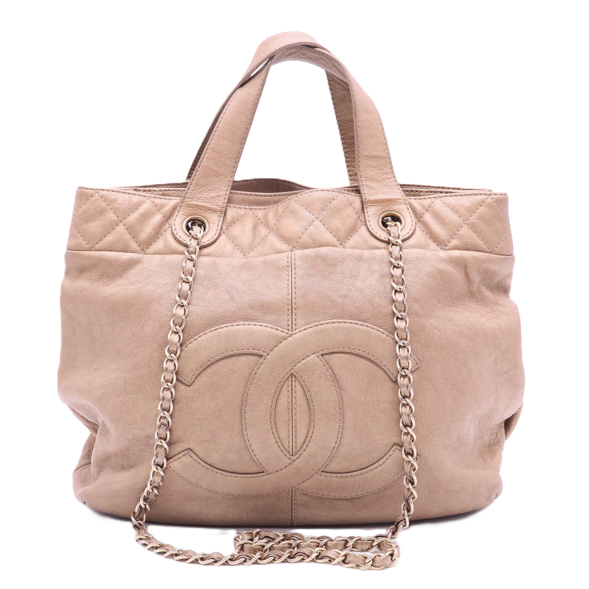 Chanel Chain Shoulder Bag with Gold Buckle twins(Hand-carry/Shoulder Bag)