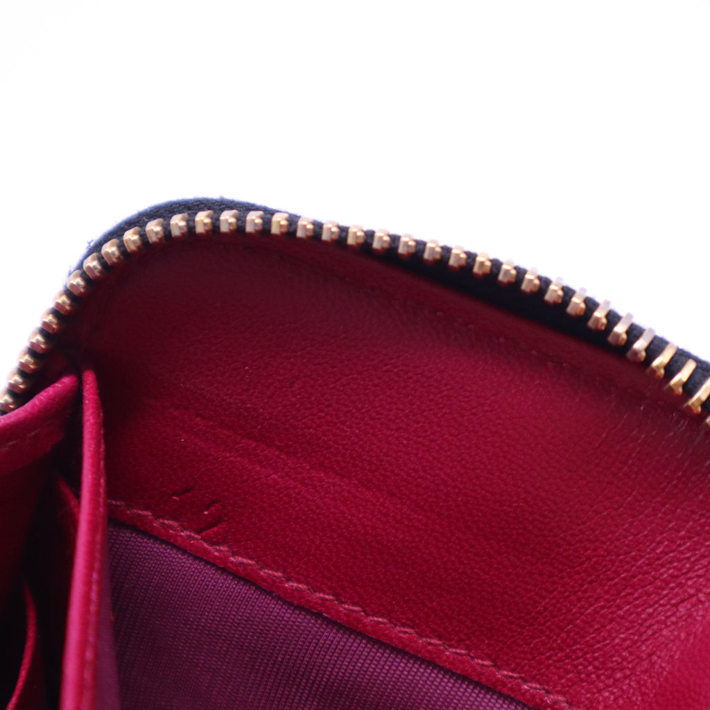 Patent Black Leather Wallet W20812