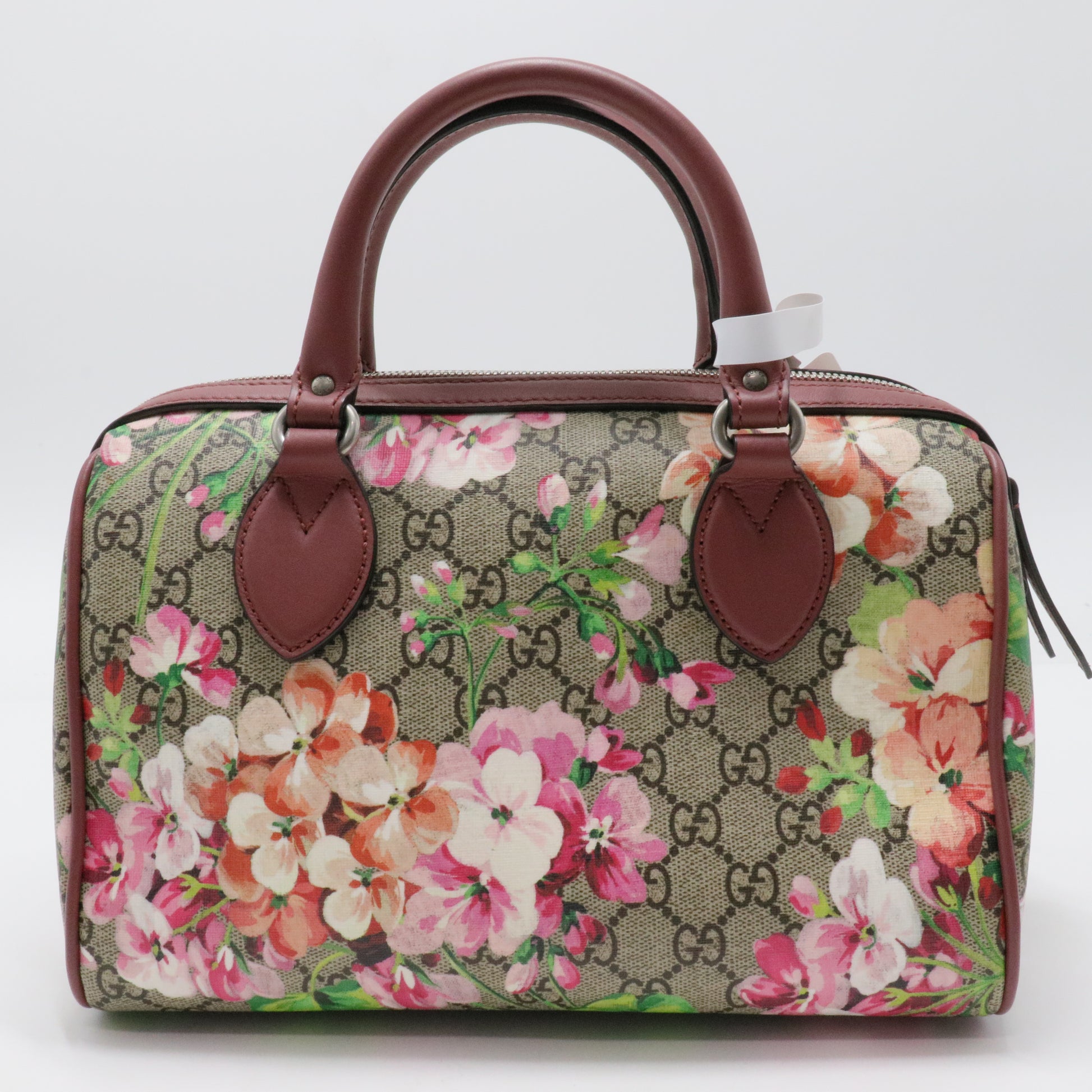 GG Supreme Blooms Small Boston Bag