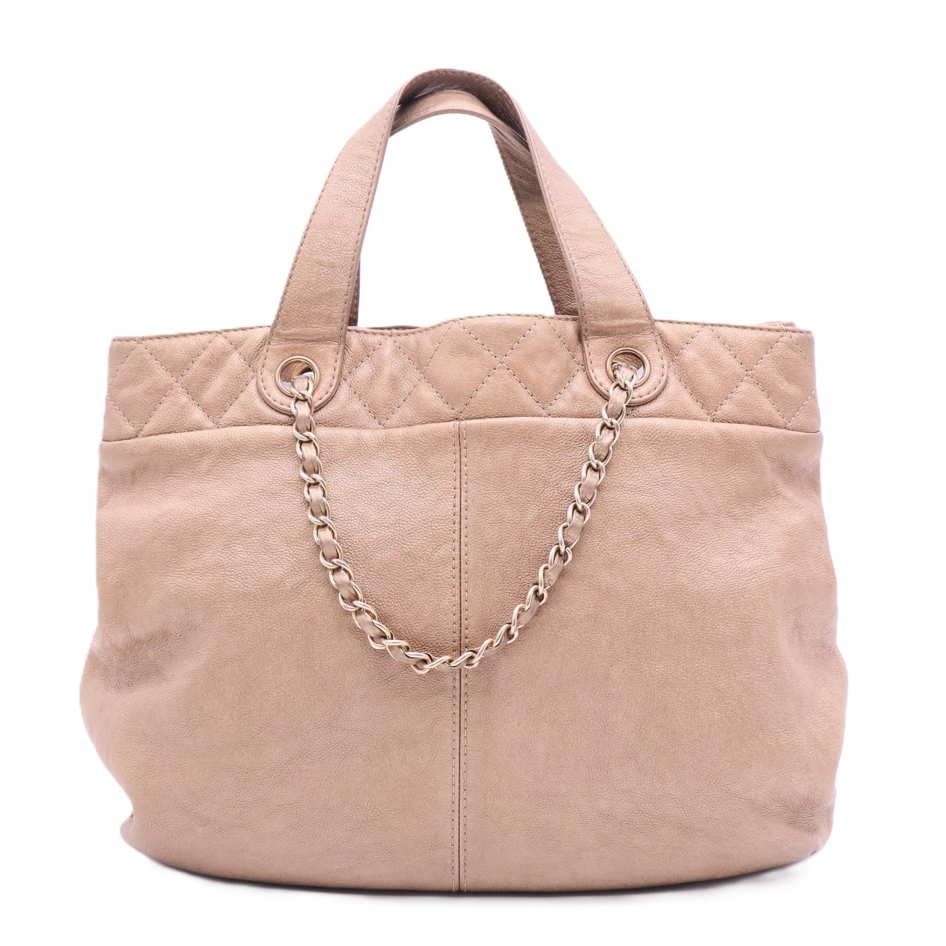 Chanel Chain Shoulder Bag with Gold Buckle twins(Hand-carry/Shoulder Bag)