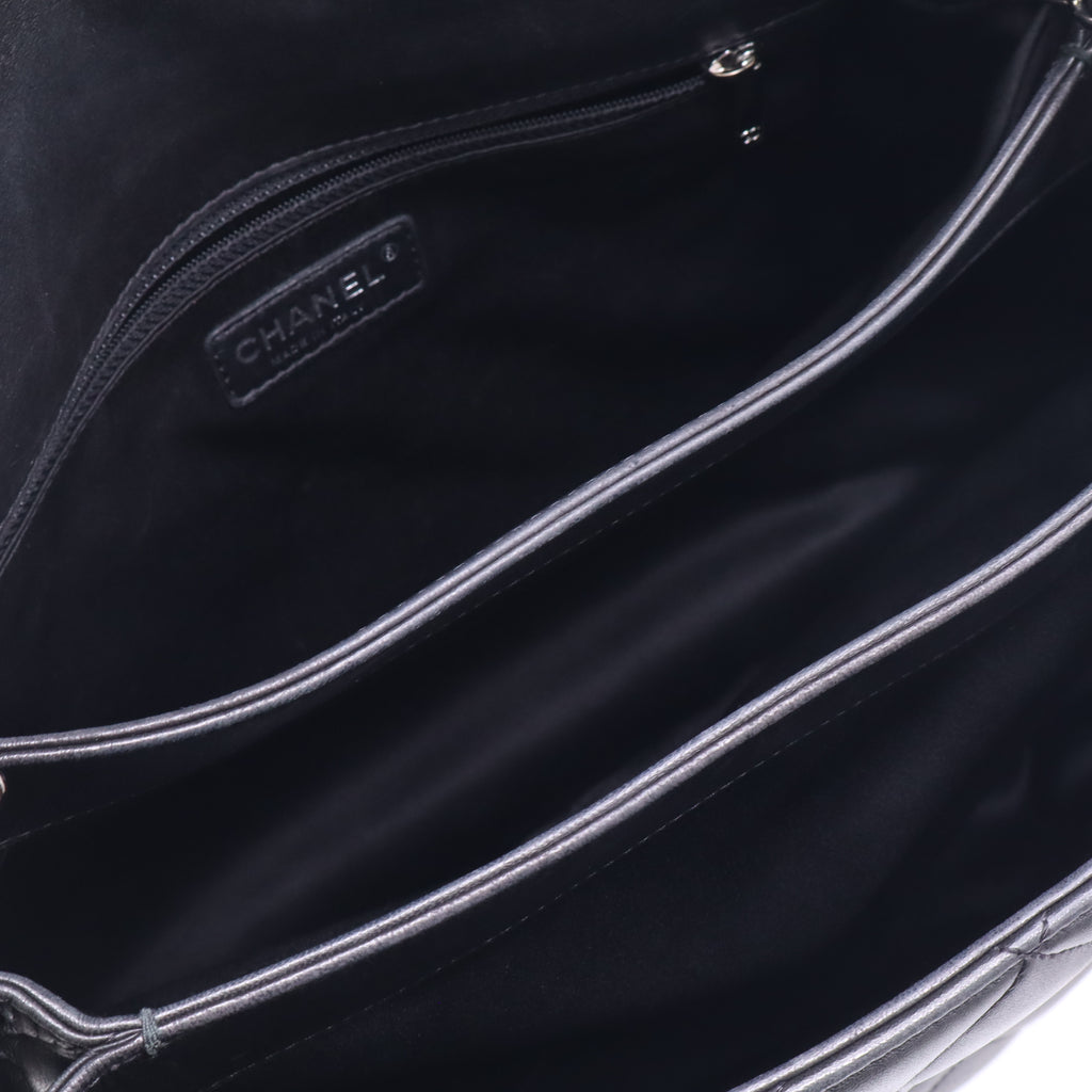 Chanel 3 Accordion Bag Quilted Lambskin Maxi twins LDZ925