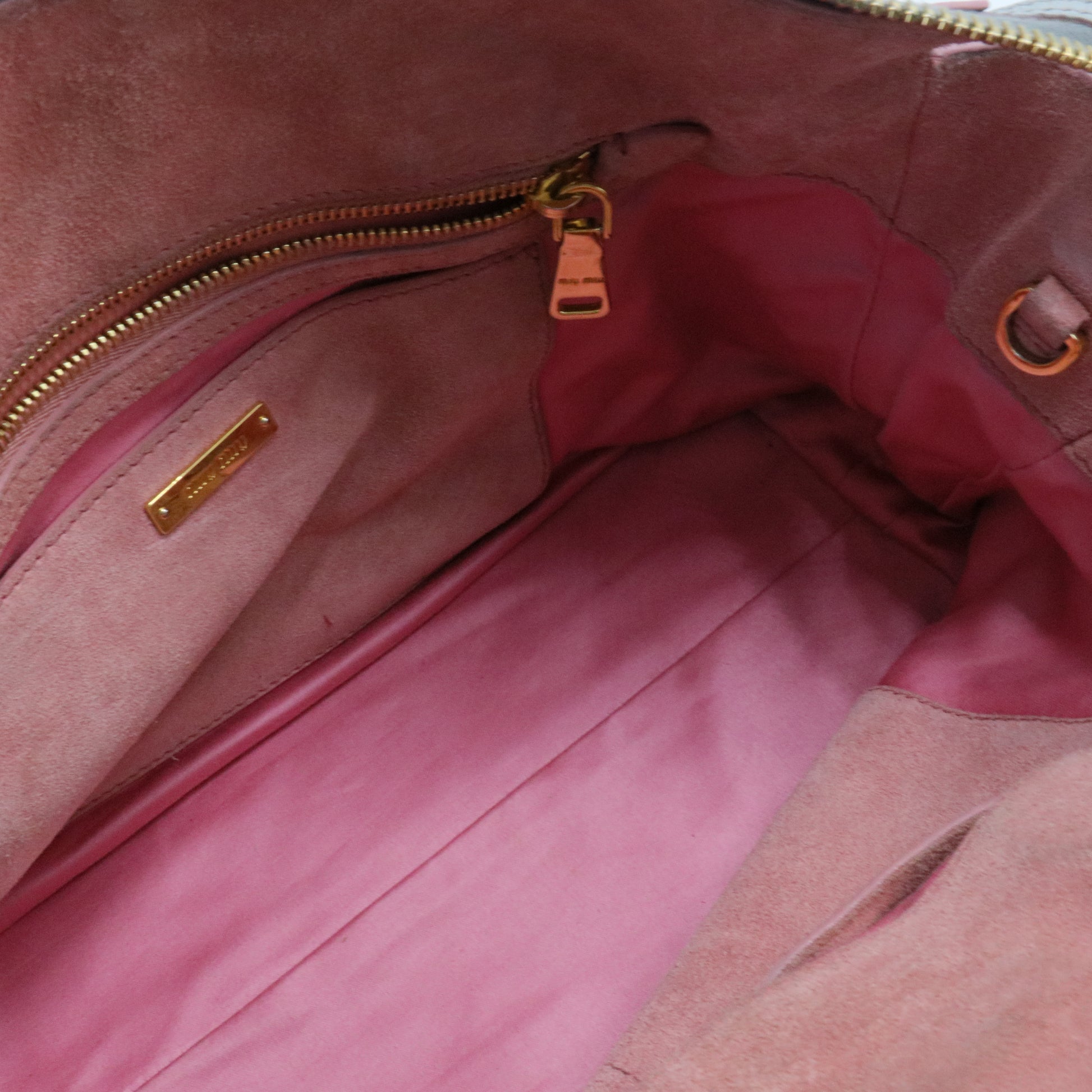 Convertible Madras Side Zip Satchel Grainy Leather