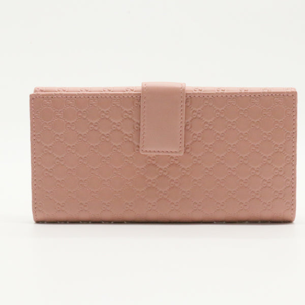 Continental Flap Wallet Microguccissima Leather Long