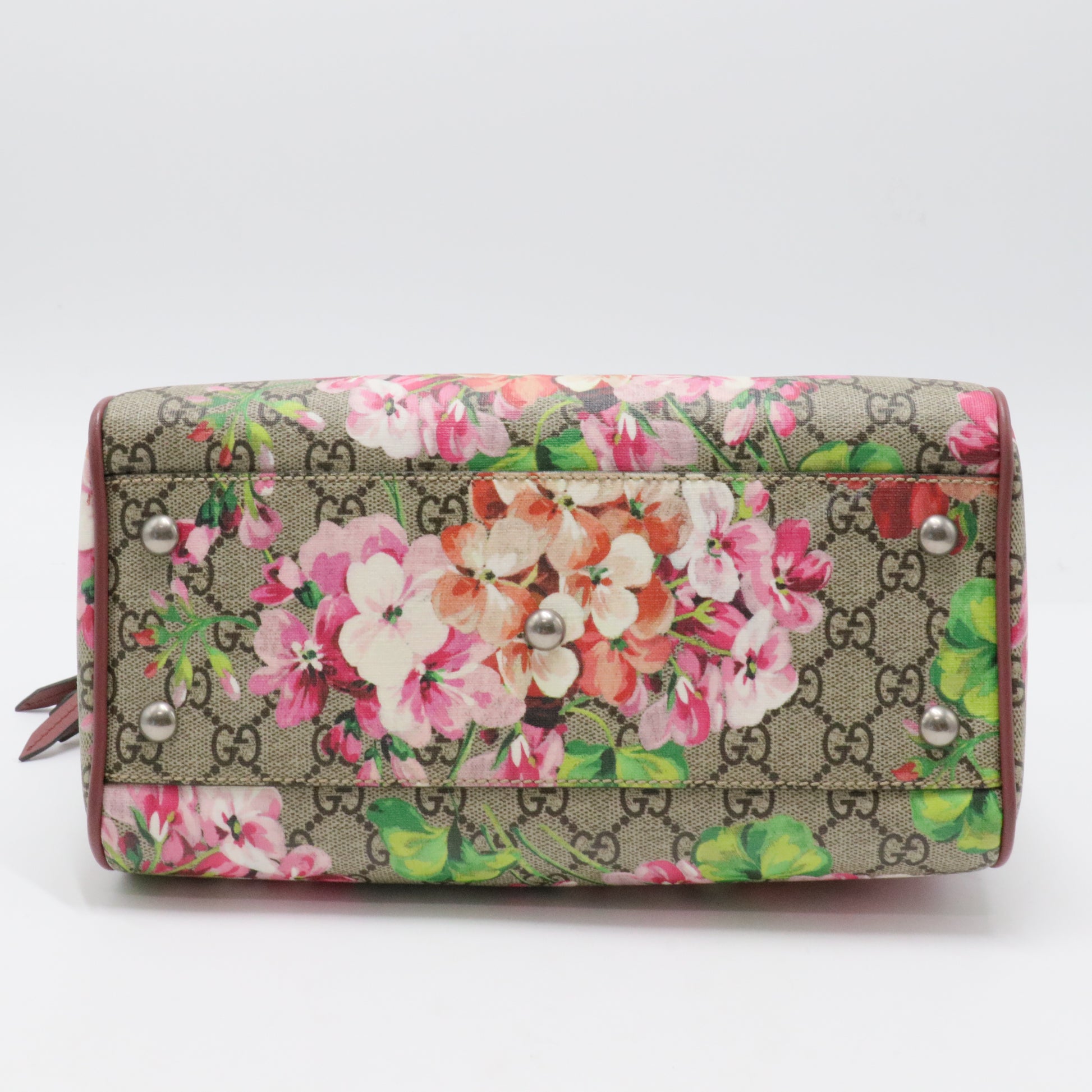 GG Supreme Blooms Small Boston Bag