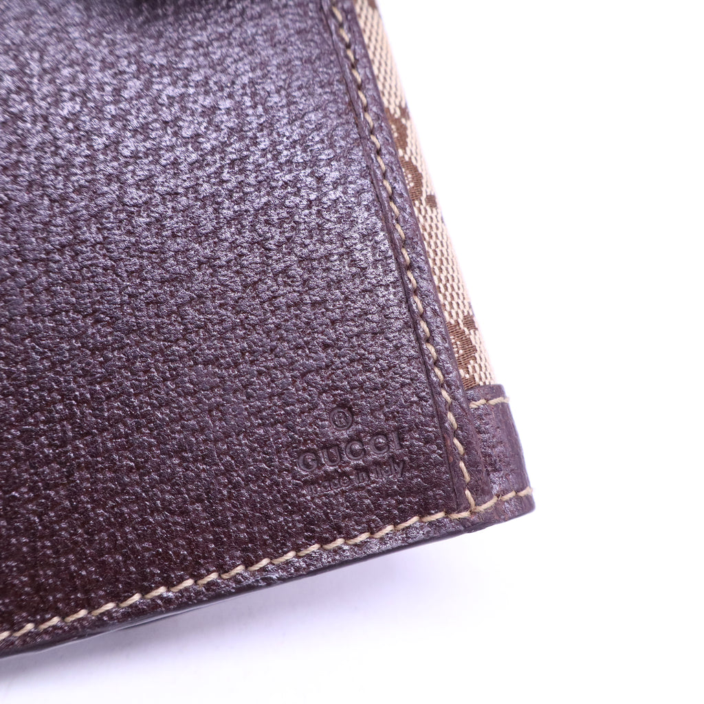 Crystal Monogram Continental Charmy Wallet Brown W20810