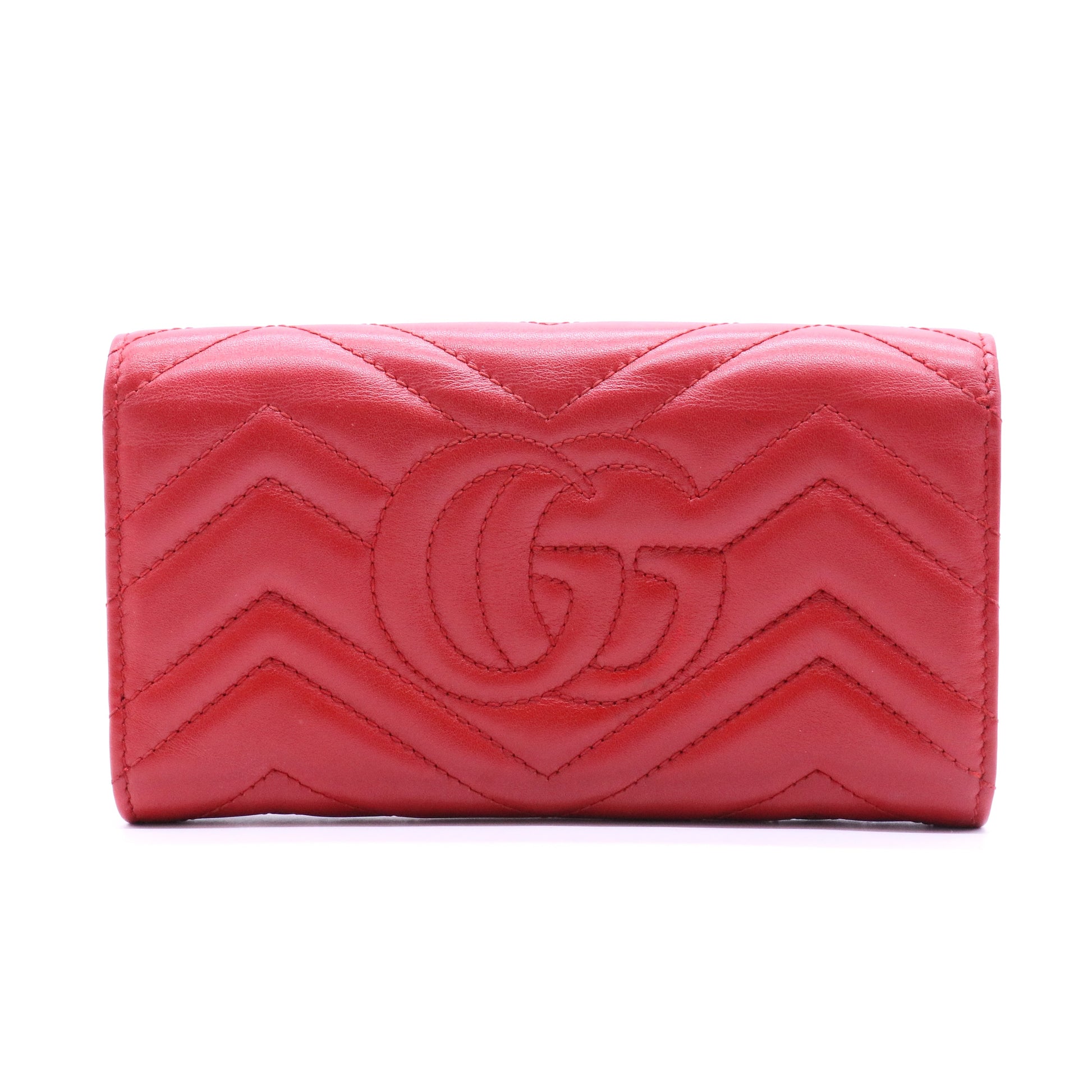 Leather Printed Continental Wallet