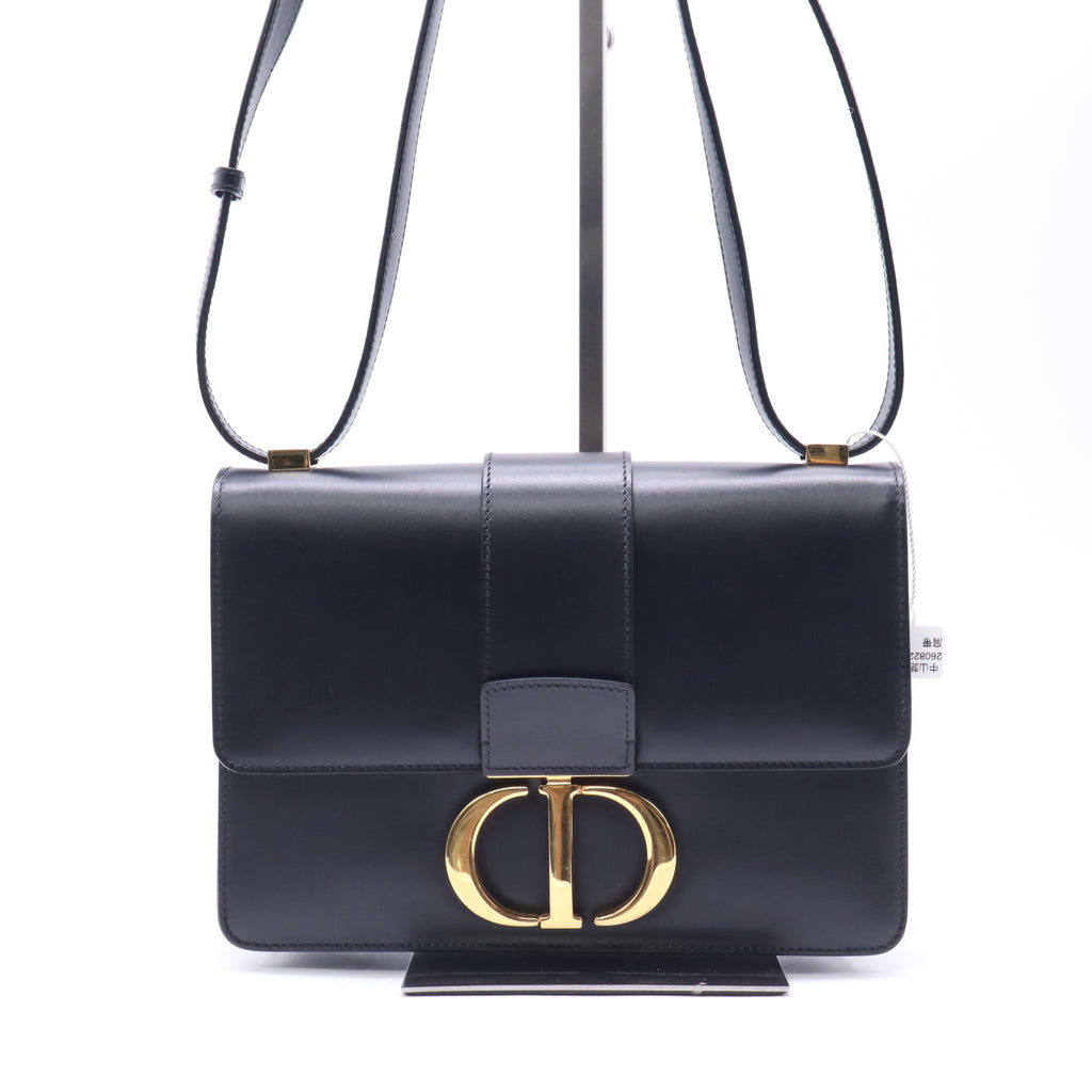 Christian Dior Box Calfskin 30 Montaigne Flap Bag Twins LDZ924