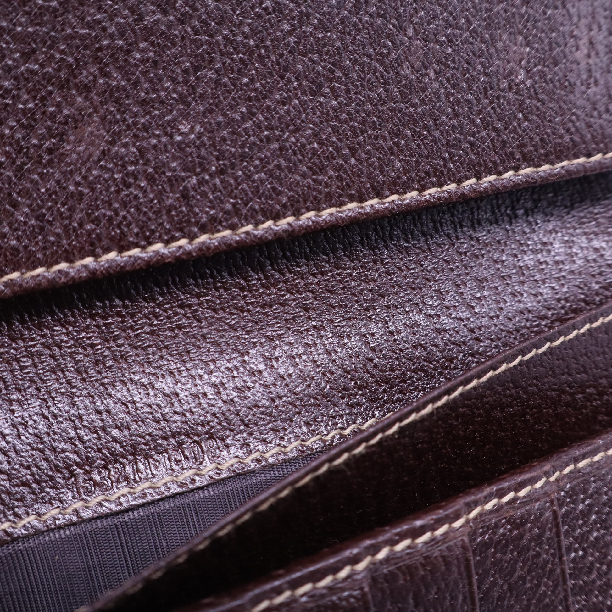 Crystal Monogram Continental Charmy Wallet Brown W20810