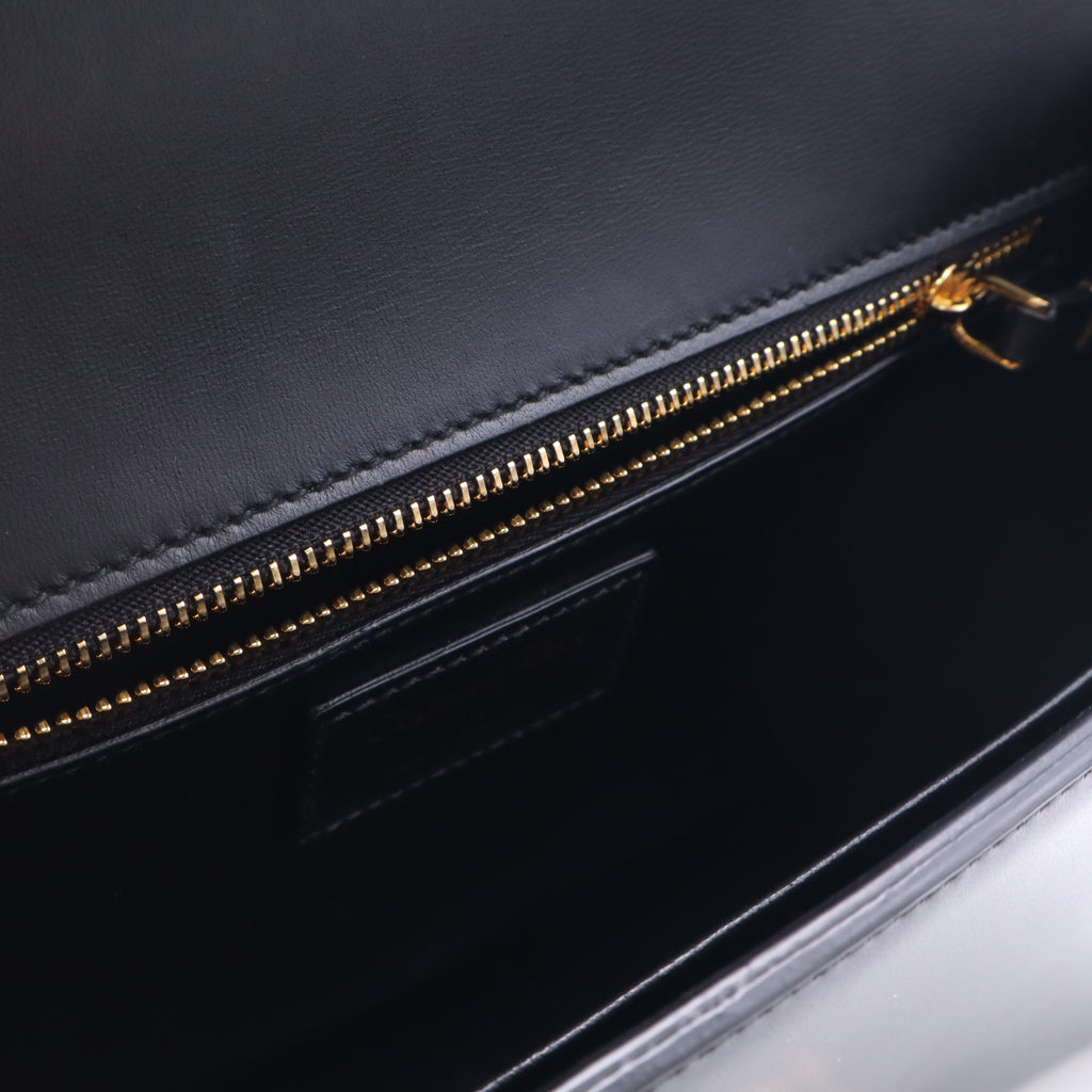 Christian Dior Box Calfskin 30 Montaigne Flap Bag Twins LDZ924
