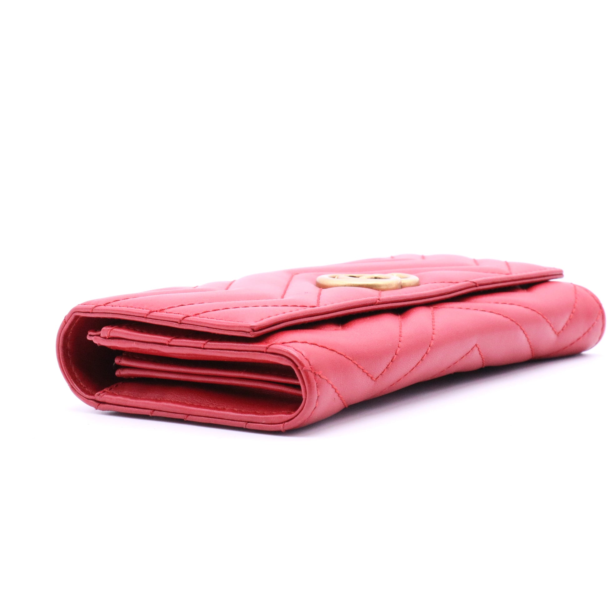Leather Printed Continental Wallet