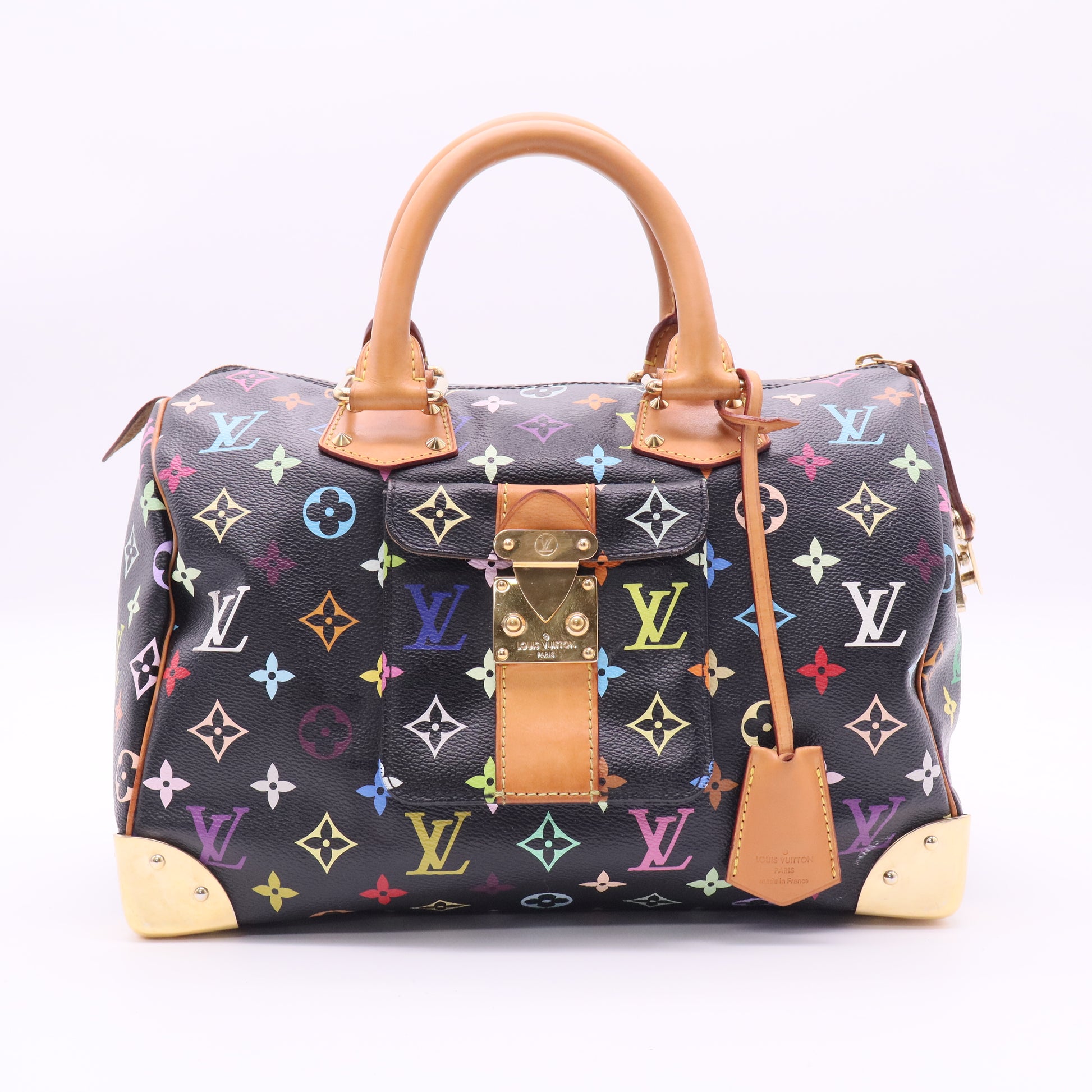 Louis Vuitton Takashi Murakami Speedy 30 Handbag twins